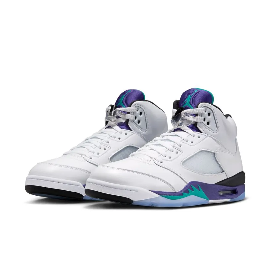 M Air Jordan 5 Retro "Grape" HQ7978-100 Kids Play Comfort