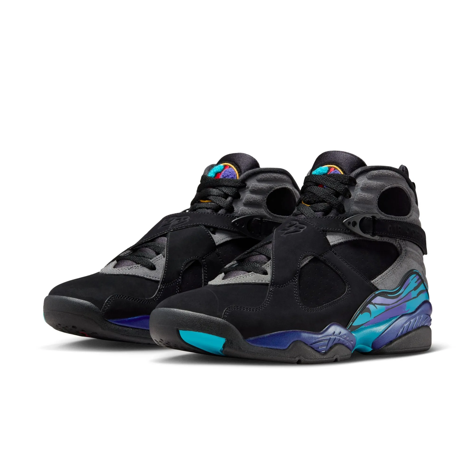 Street Fit Stretchable Material M Air Jordan 8 Retro "Aqua" 305381-006