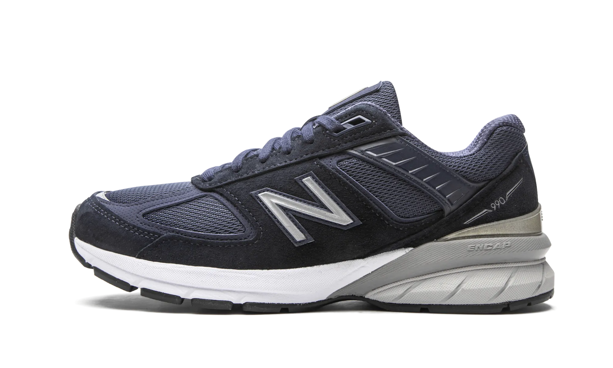 M990 "Navy" running shoes for 10K races lightweight foam