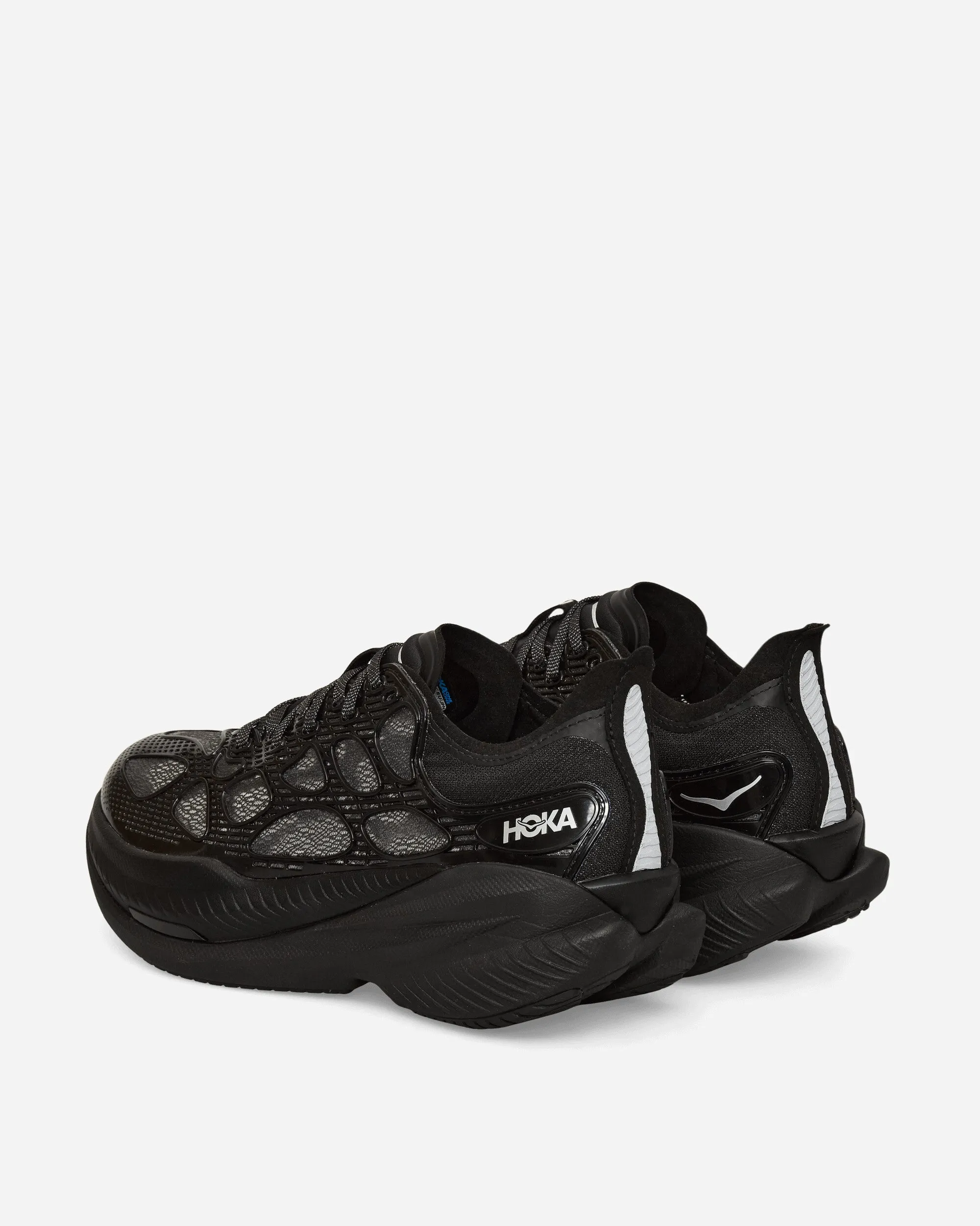 Stability Focus Adjustable Fit Technology Mach X Caged Sneakers Black / Midnight Blue