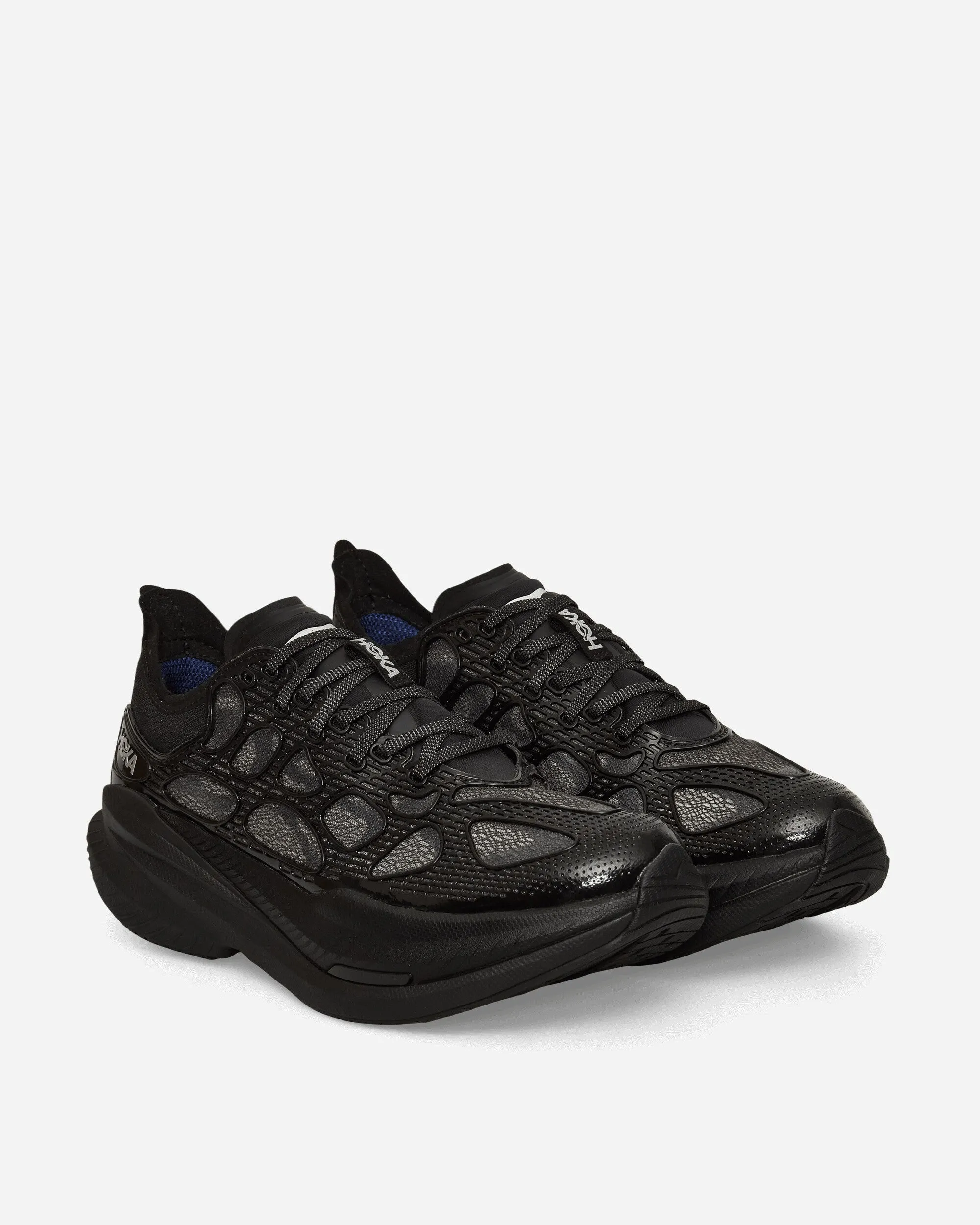 Slip Easy Mach X Caged Sneakers Black / Midnight Blue