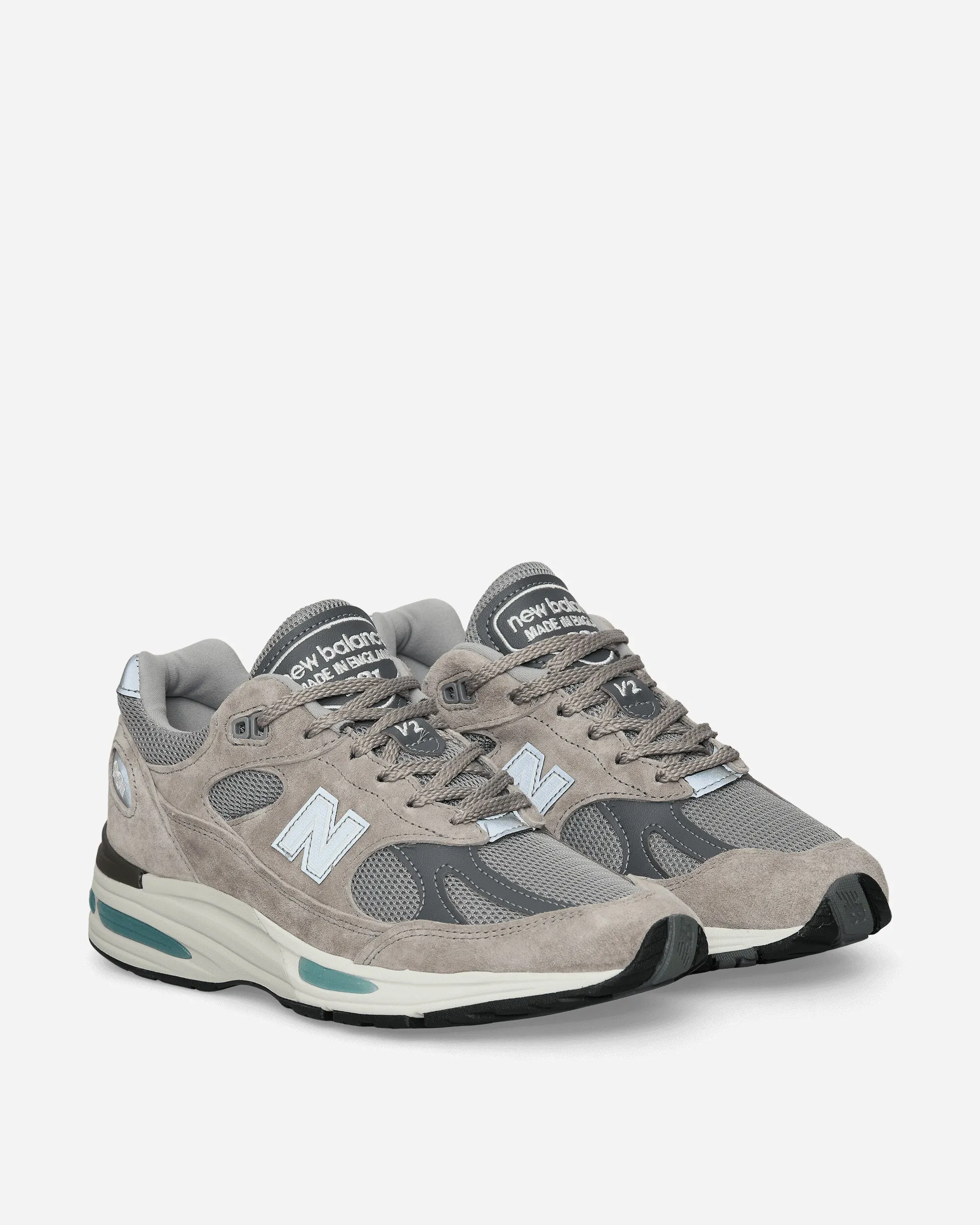 Quick Fit Made in UK 991v2 Sneakers Dove / Alloy / Silver