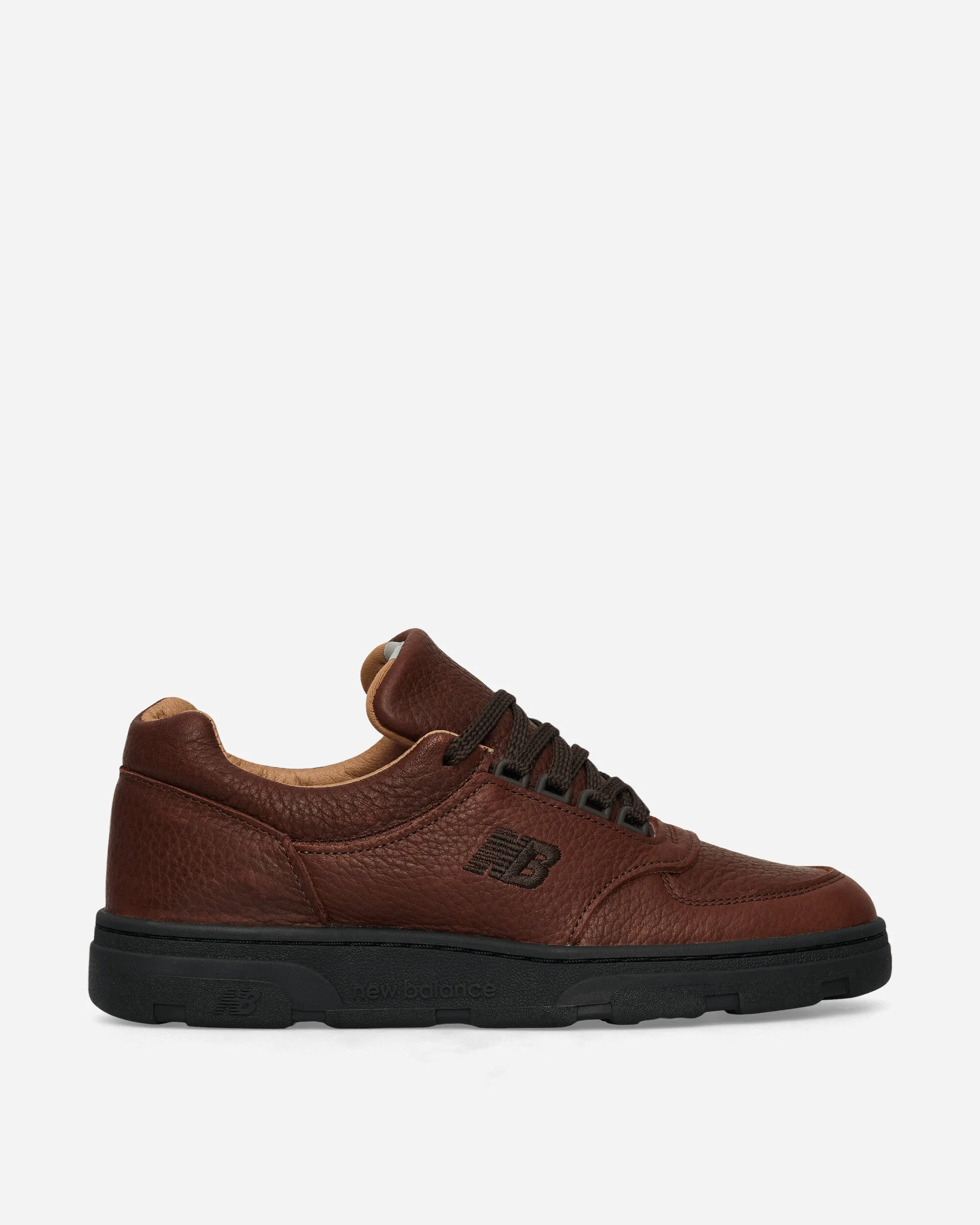 Made in UK Allerdale Sneakers Dark Brown Breath Detail Premium Leather