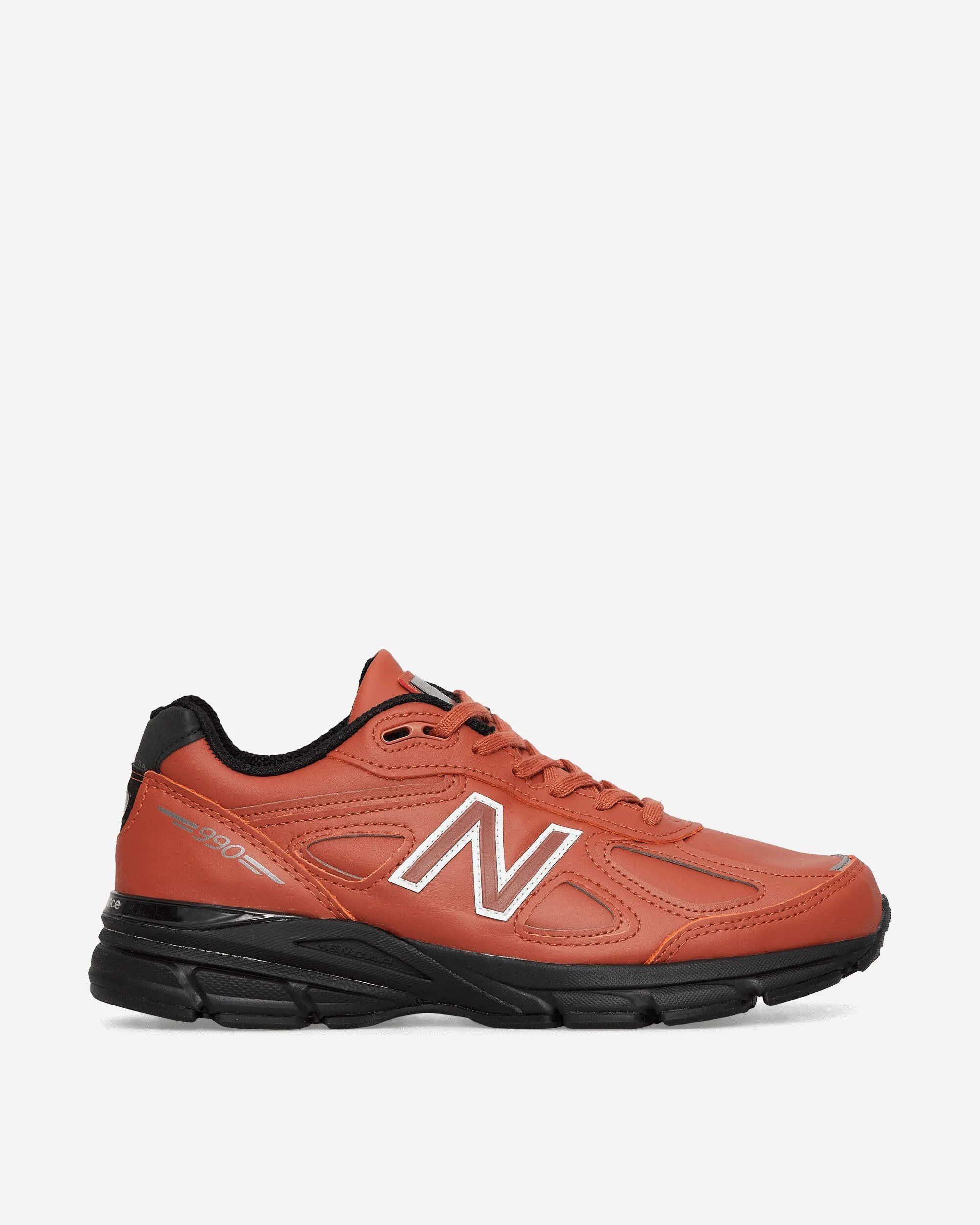 Made in USA 990v4 Sneakers Mahogany Shape Memory Comfort Synthetic