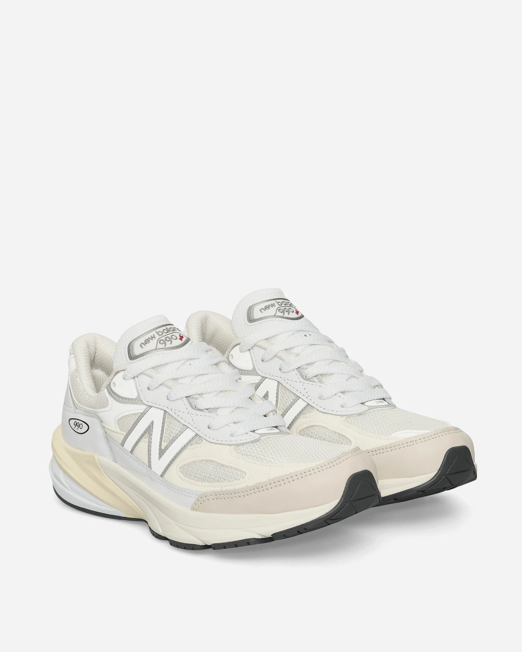 Made in USA 990v6 Sneakers White / Sea Salt Comfortable fit