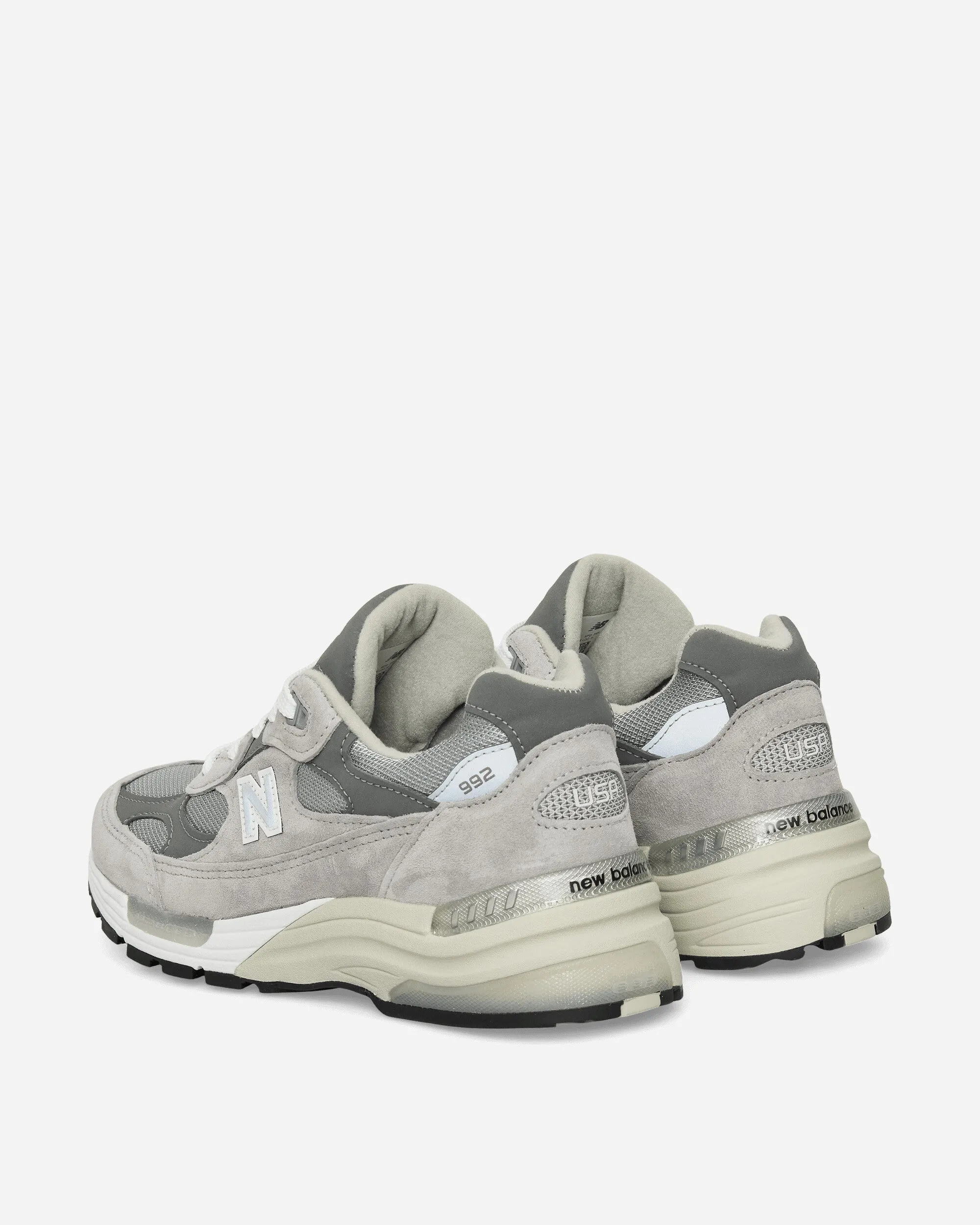 Made in USA 992 Core Sneakers Grey / Silver Metallic Hiking