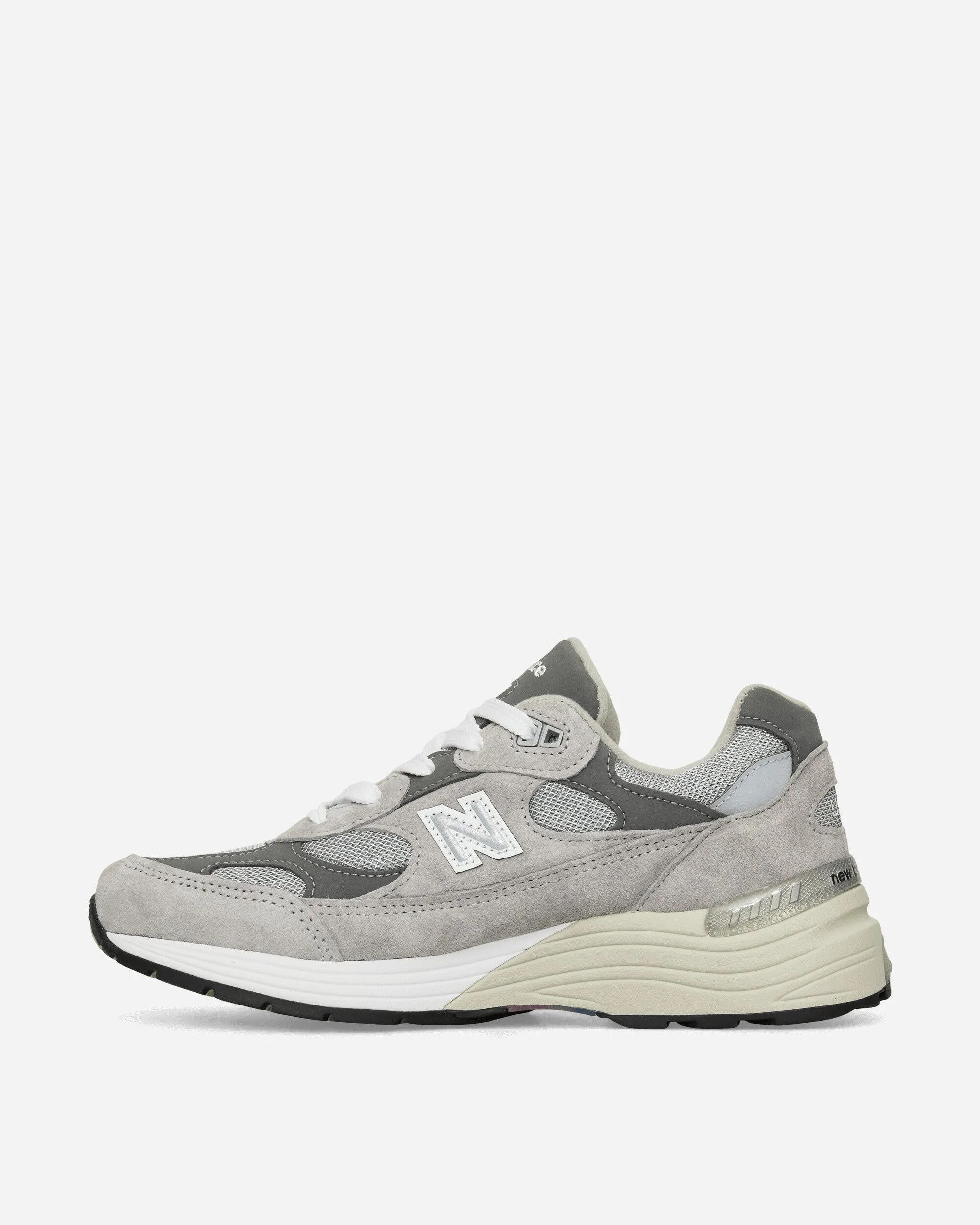 Made in USA 992 Core Sneakers Grey / Silver Metallic Arch Support Construction