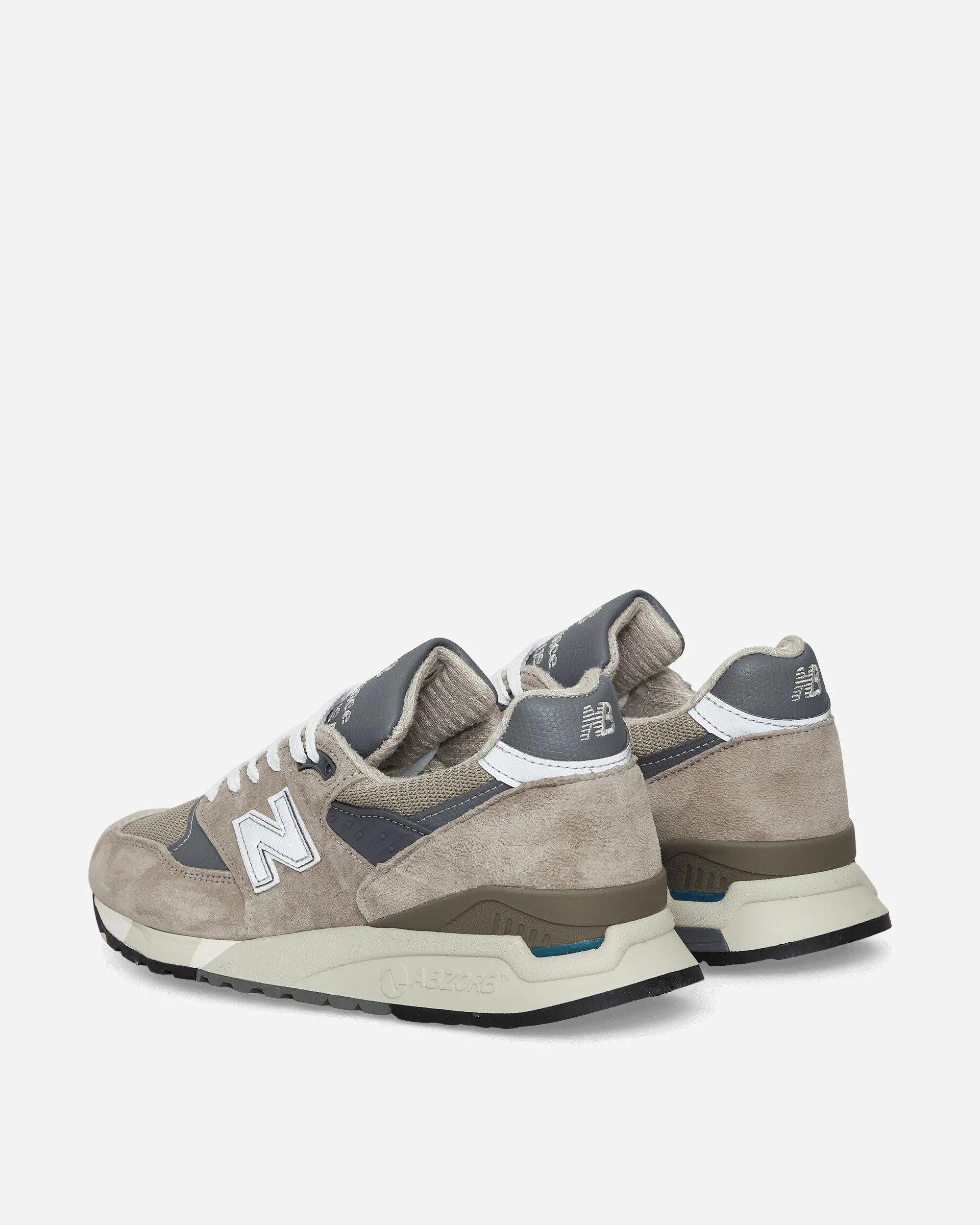 cool tones Daily Commuting Made in USA 998 Core Sneakers Grey / Silver
