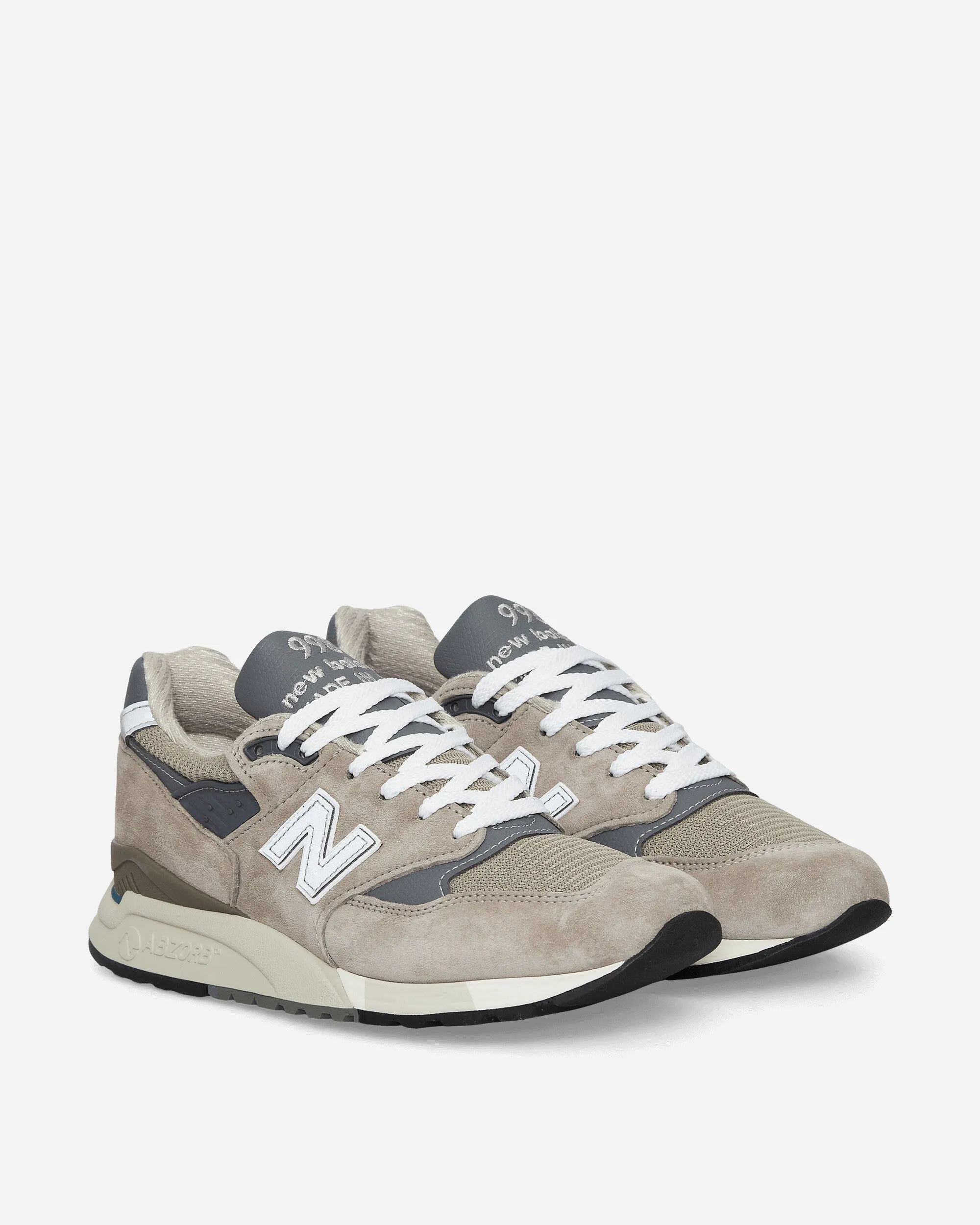 Responsive Midsole Made in USA 998 Core Sneakers Grey / Silver