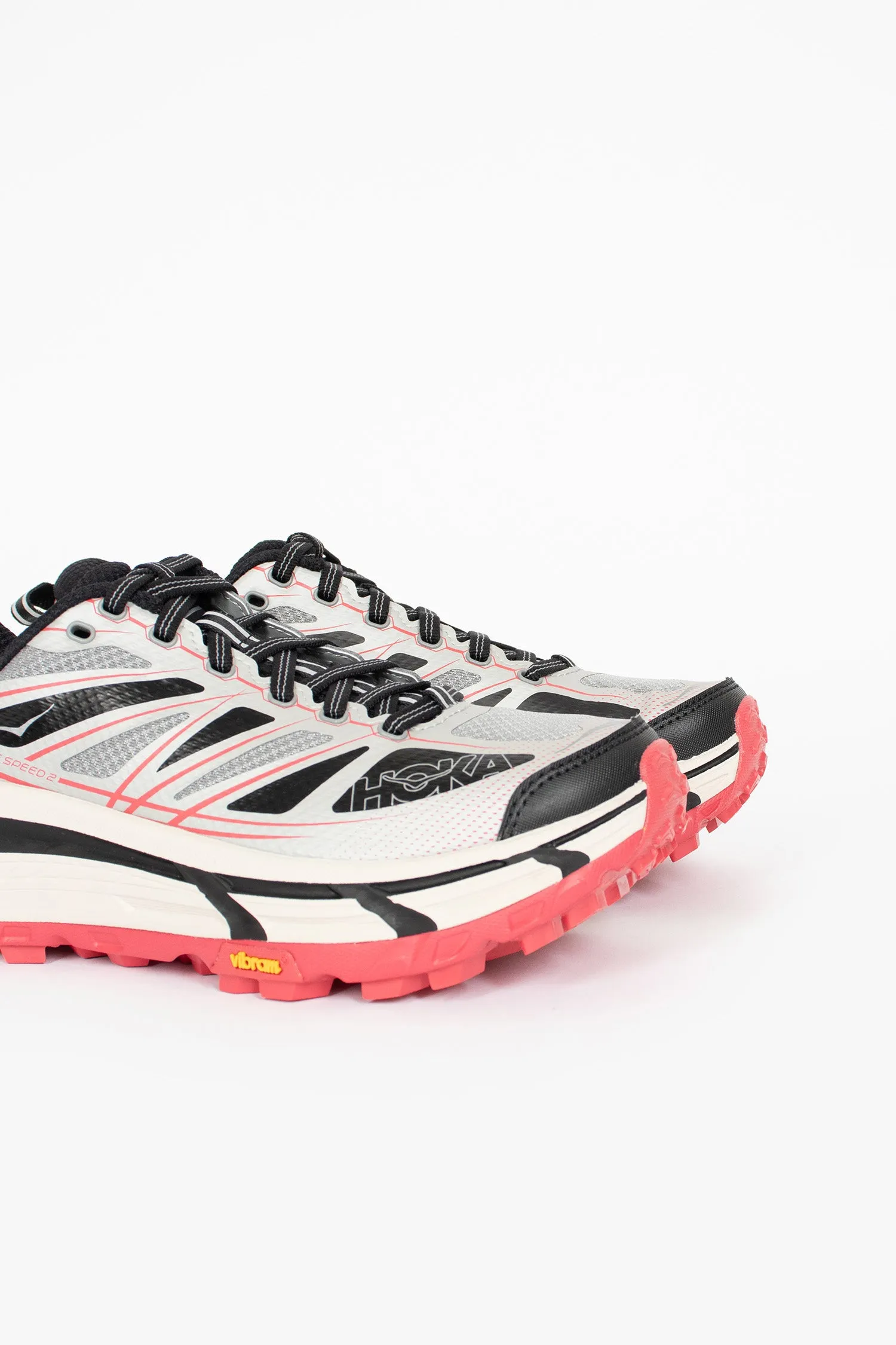 Mafate Speed 2 Galactic Grey/Ruby Red Anti Fatigue Footbeds