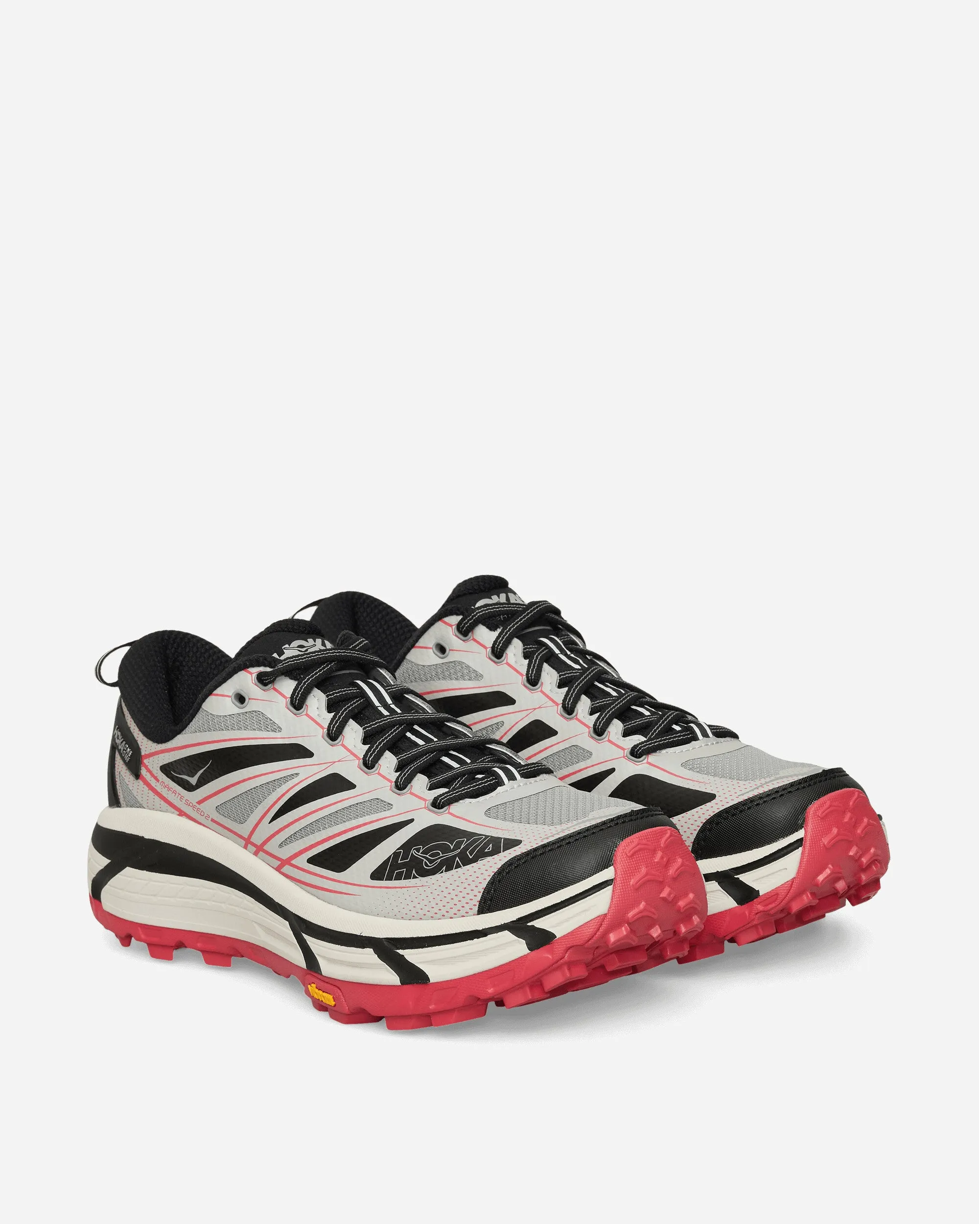 Mafate Speed 2 Sneakers Galactic Grey / Ruby Red Rugged Traction