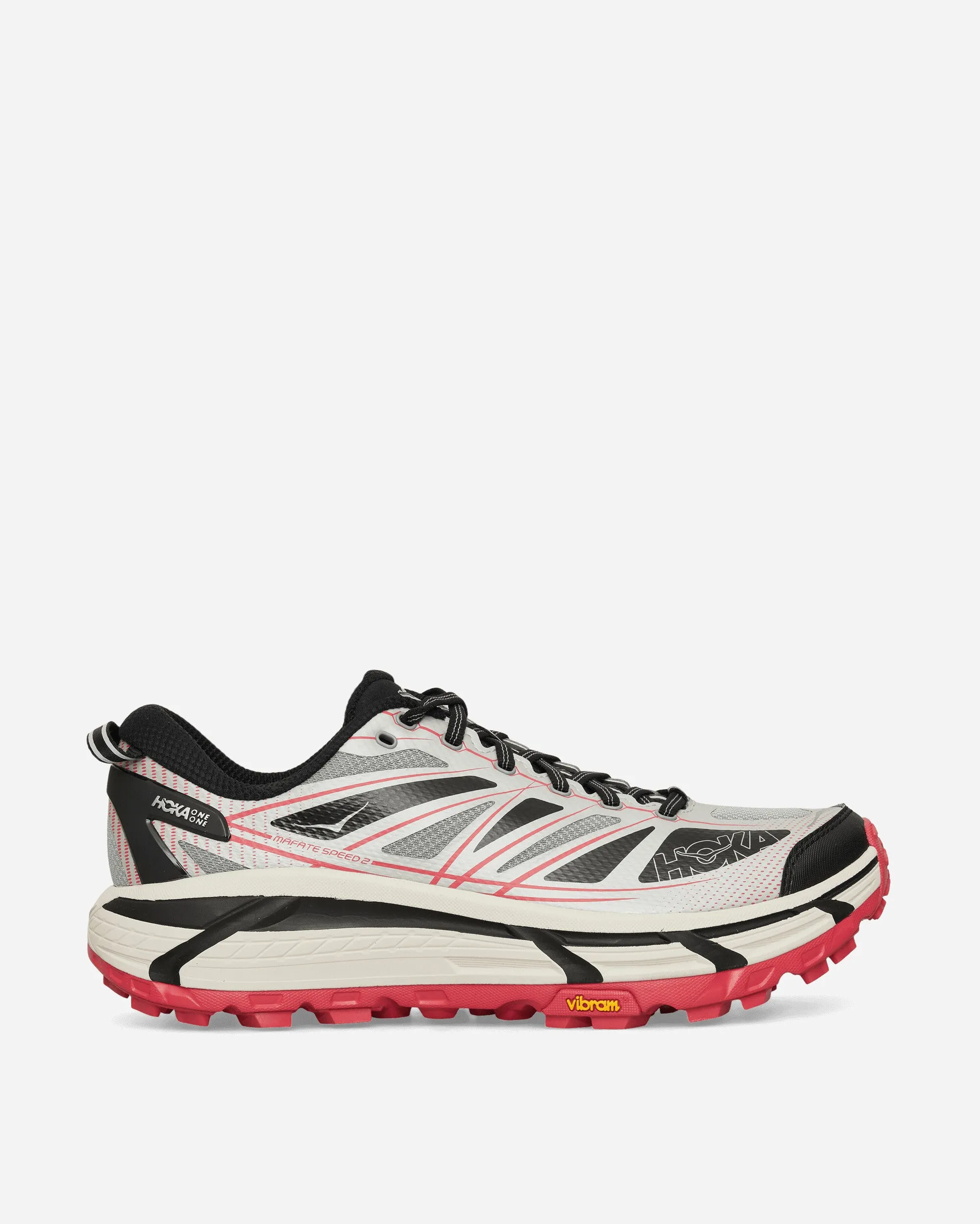 Light Touch Work Casual Mafate Speed 2 Sneakers Galactic Grey / Ruby Red