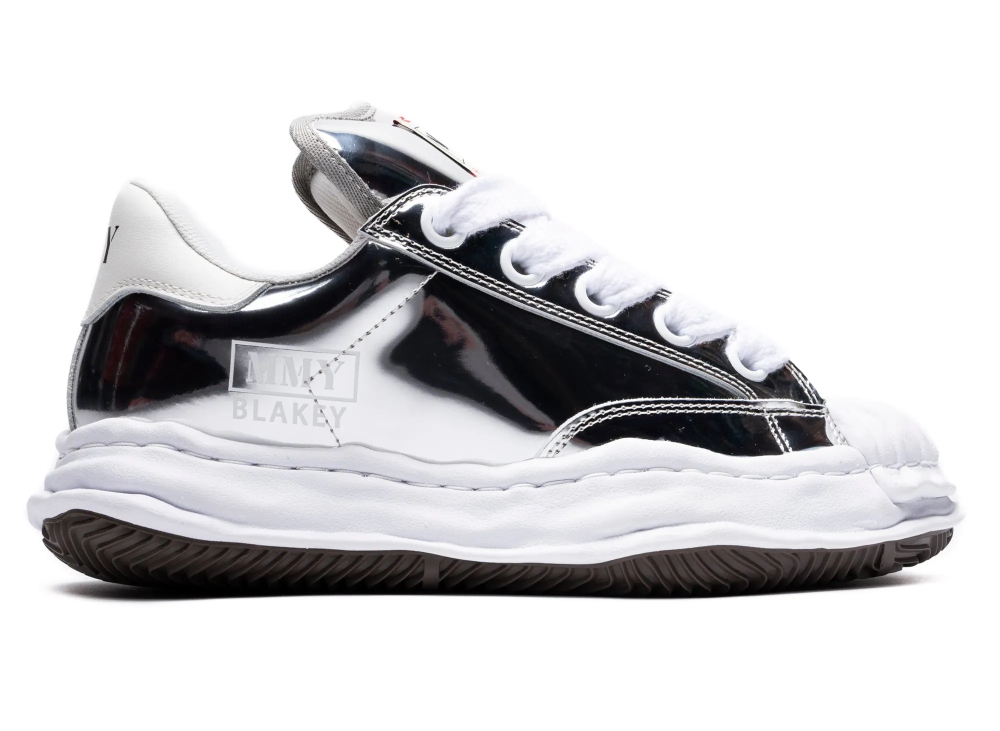 Comfort Shank Neutral Base Maison Mihara Yasuhiro Blakey Low in Silver Metallic