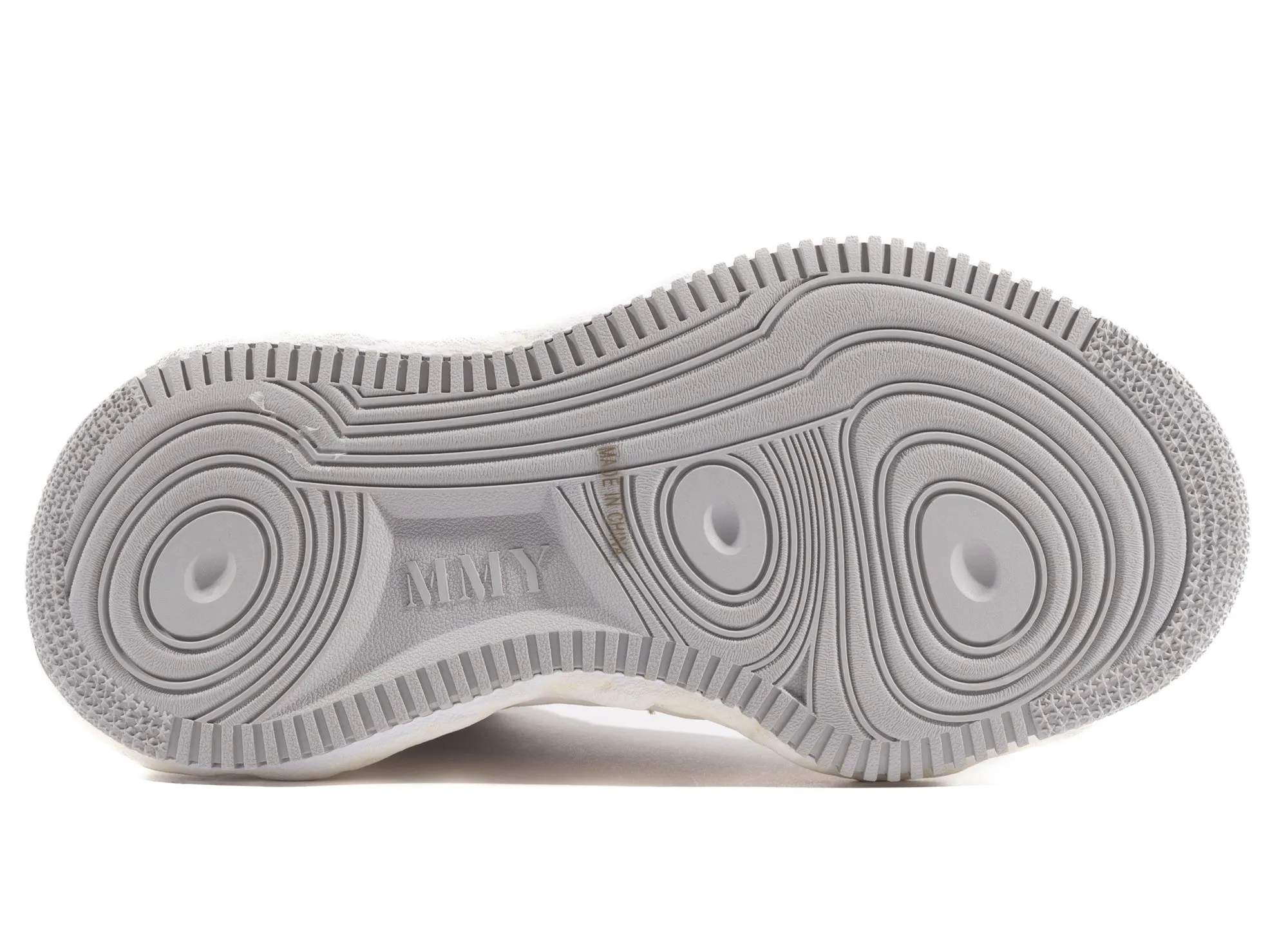 Dual Tone Concert Mood Maison Mihara Yasuhiro Canvas Wayne High-Top Sneaker in Grey