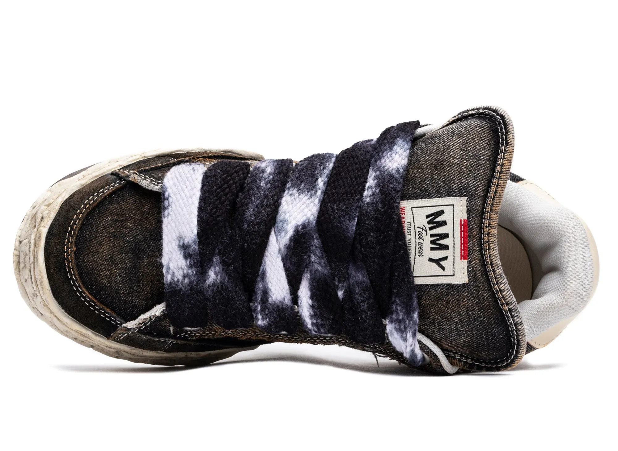 Maison Mihara Yasuhiro Denim Herbie Puffer in Black Skate Cool Synthetic