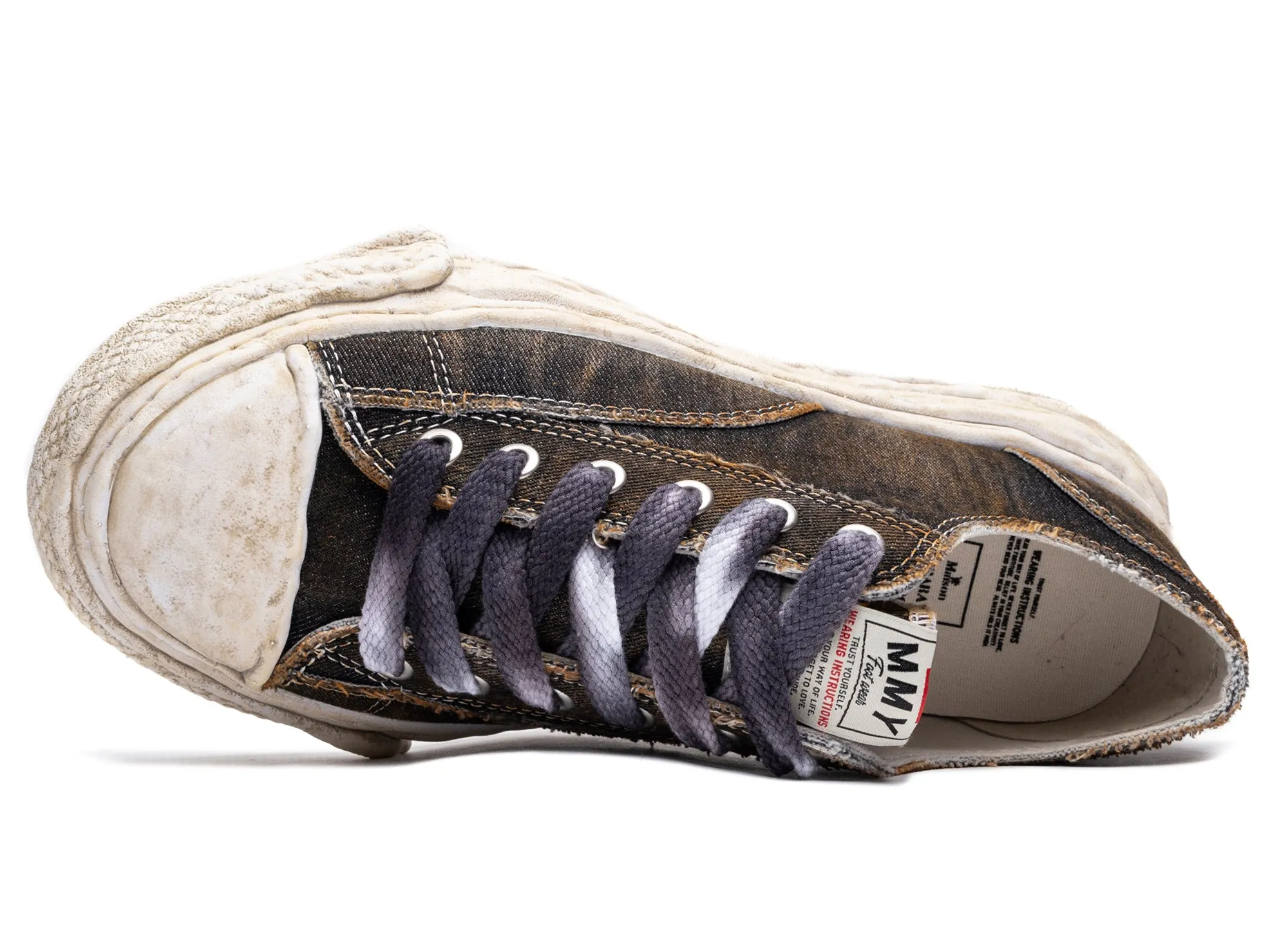 Waterproof Daily Walk Maison Mihara Yasuhiro Denim Peterson Low in Black