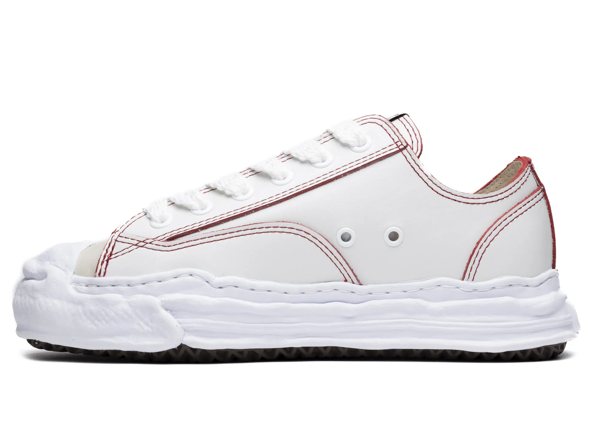 Game Edge Trail Strong Maison Mihara Yasuhiro Leather Peterson Low in White