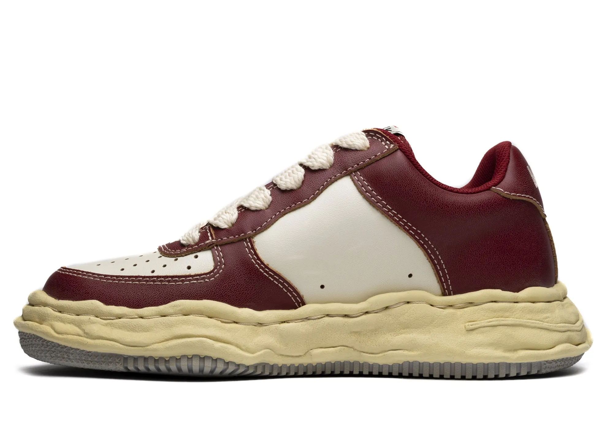 Every Step Soft Neutral Maison Mihara Yasuhiro Leather Wayne Low 'Red/White'