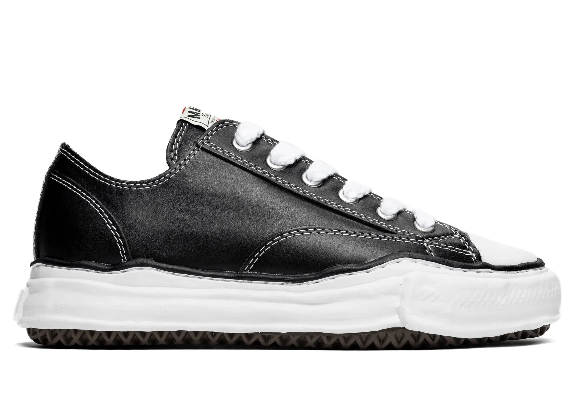 Daily Chill Maison Mihara Yasuhiro Low Top Lace Up Sneaker in Black