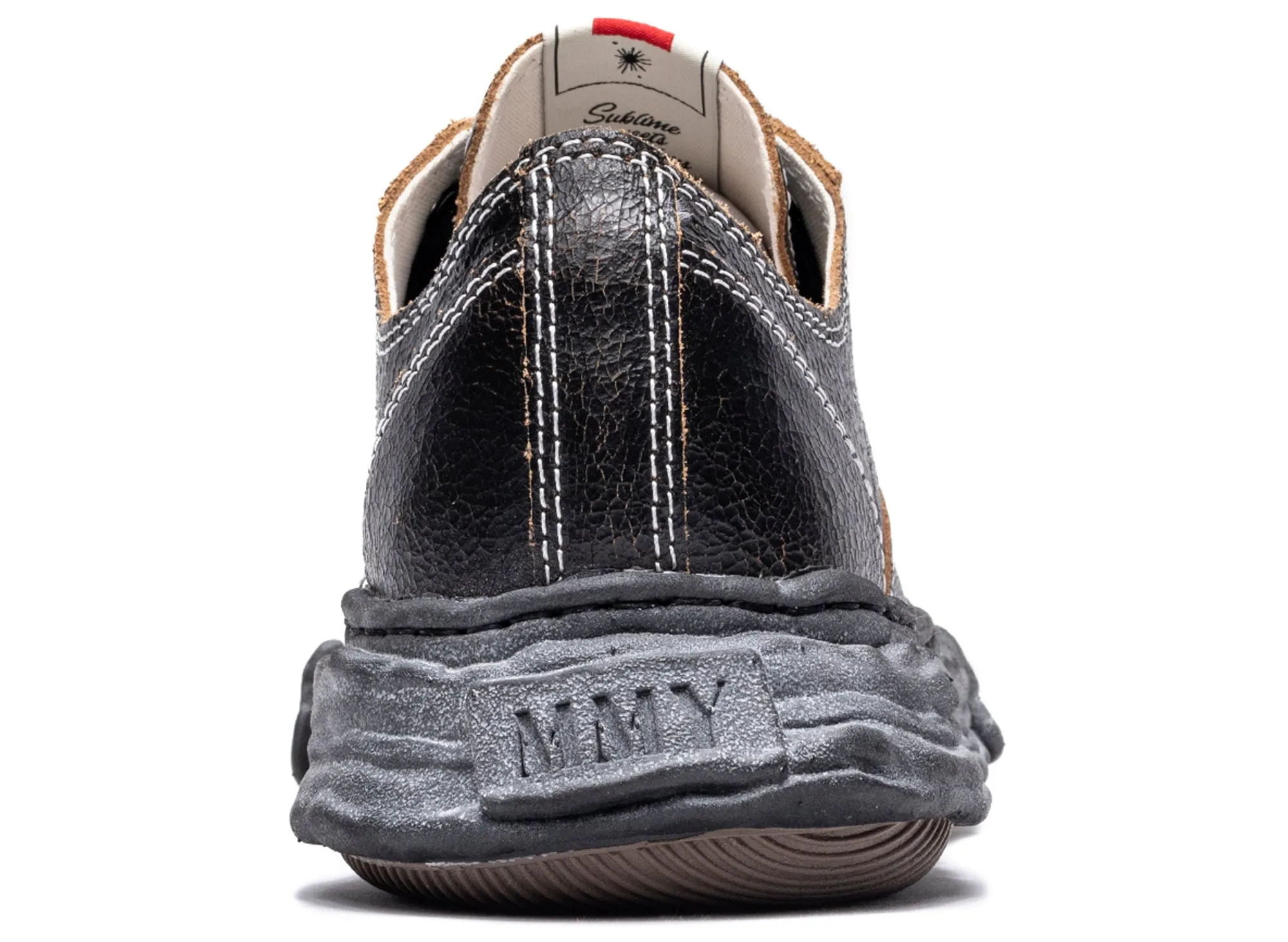 Maison Mihara Yasuhiro Peterson 23 Low in Black Firm Lock