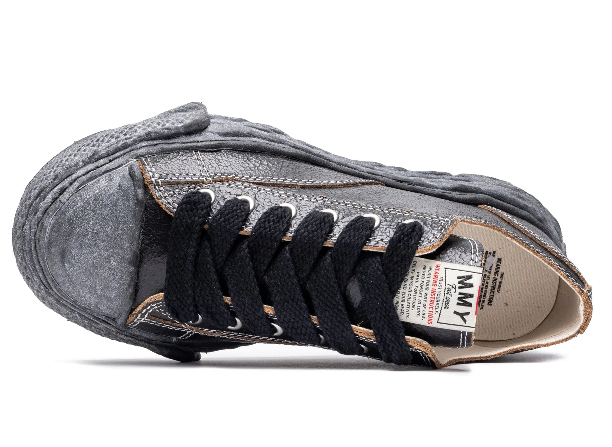 Maison Mihara Yasuhiro Peterson 23 Low in Black Skate Cool