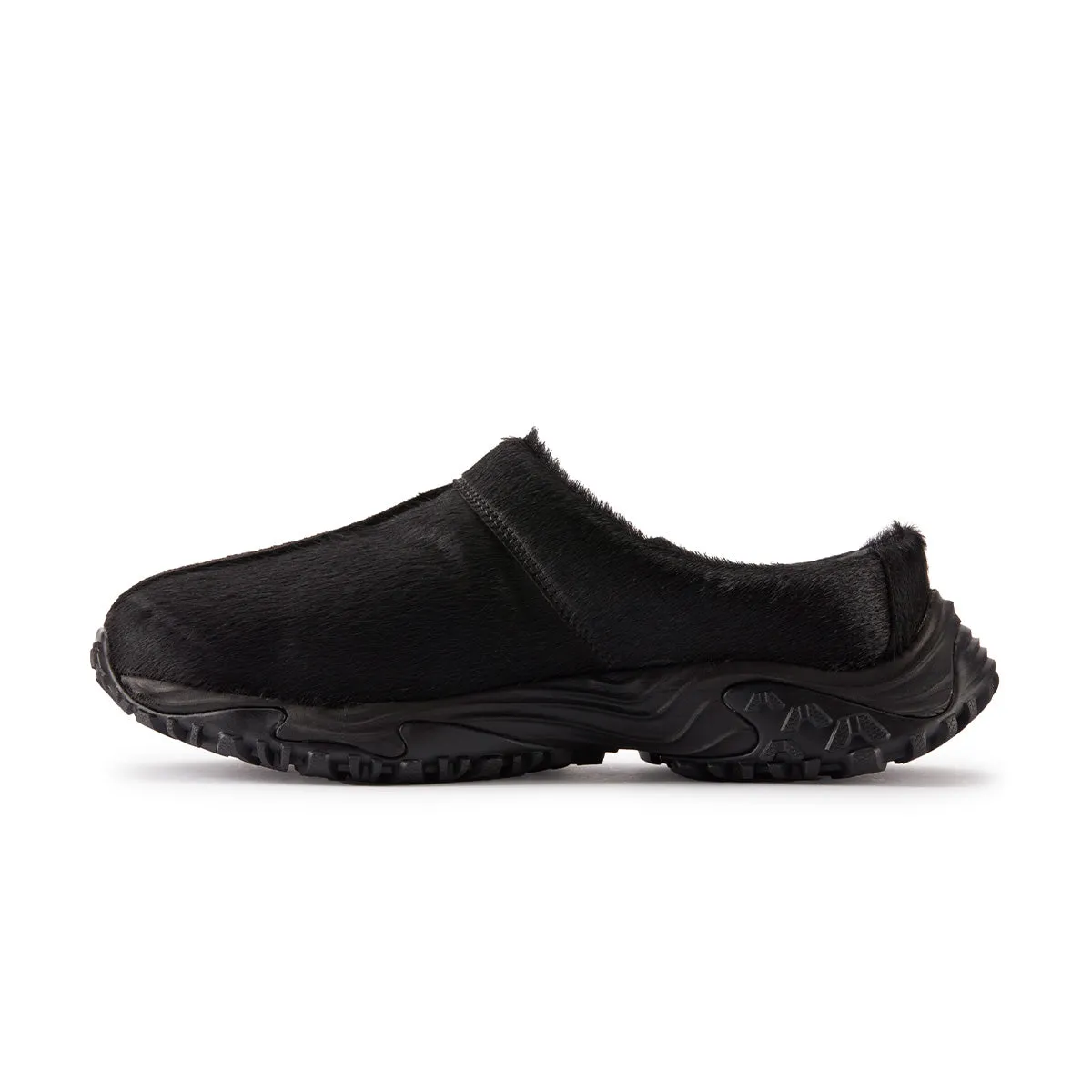 material - type windy   Martine rose CUR Clog 1 'Black Interest Leather'