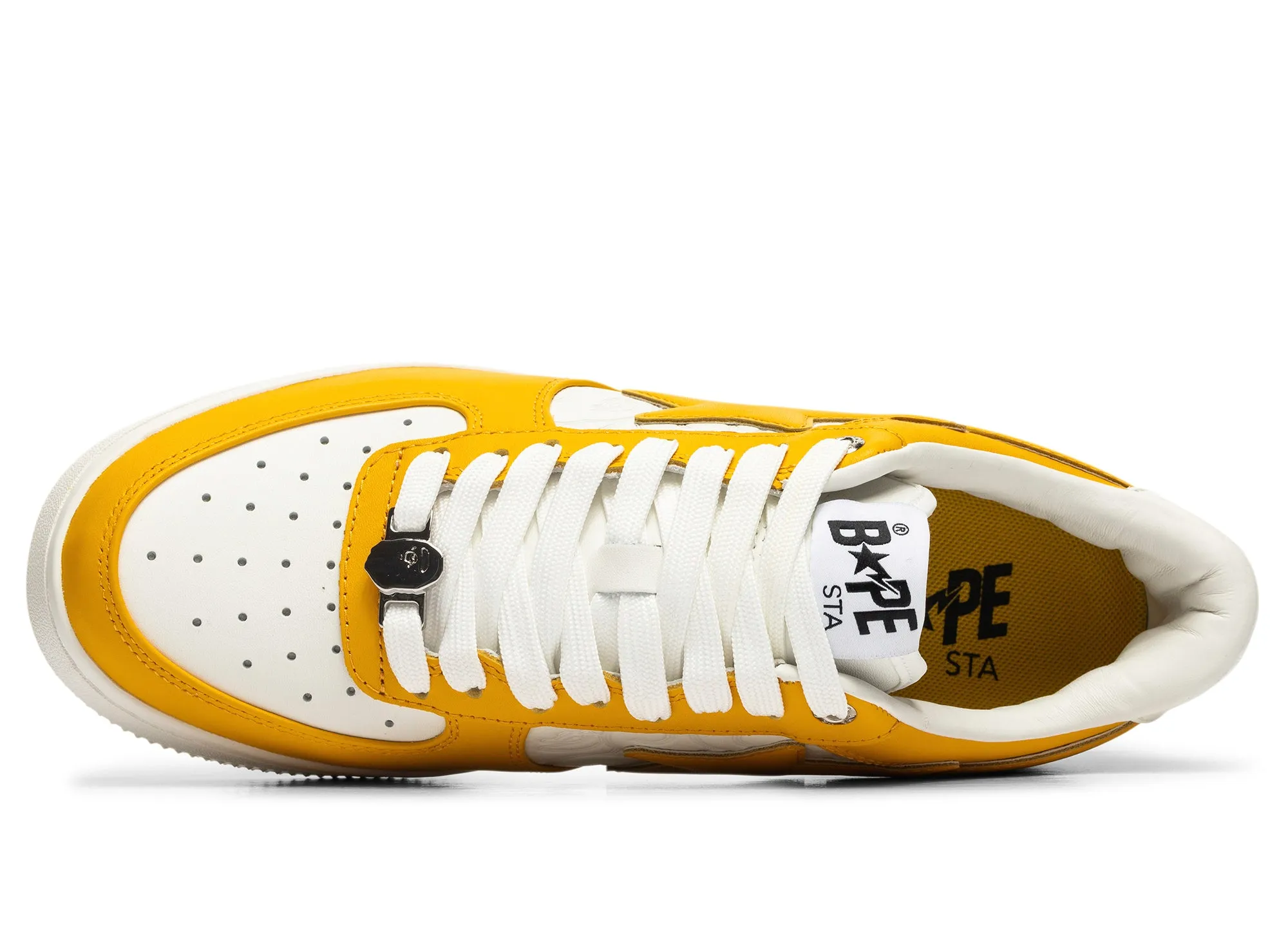 A Bathing Ape Bape Sta #3 M1 in Orange Icon Edge Durable Fabric