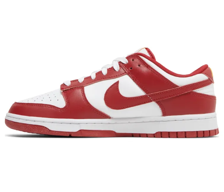 Mens Nike Dunk Low (USC Gym Red) Quick Comfort