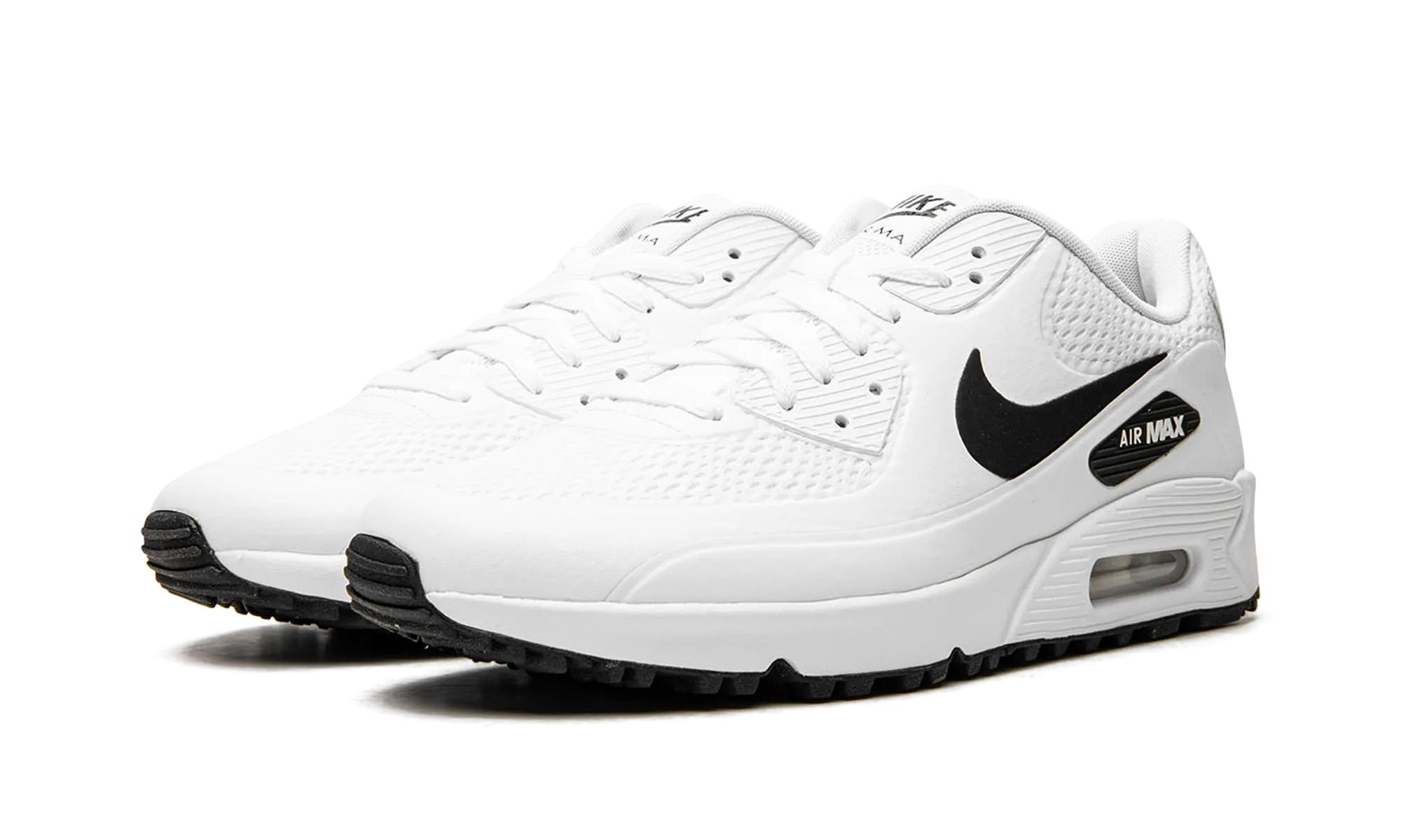 Air Max 90 Golf "White / Black" molded insole running shoes