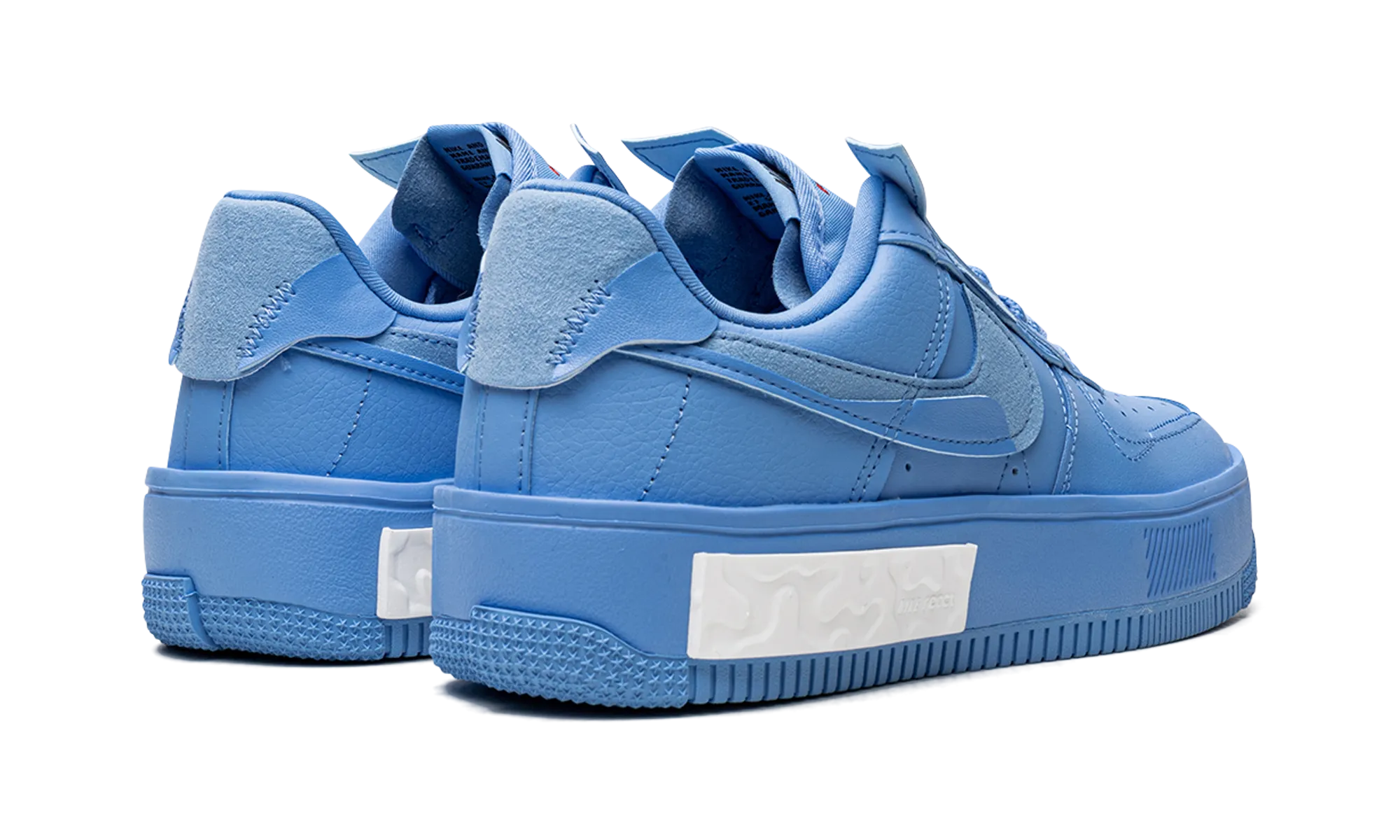 Reinforced Eyelets Balanced Flex Grooves AIR FORCE 1 LO FONTANKA WMNS "Blue"