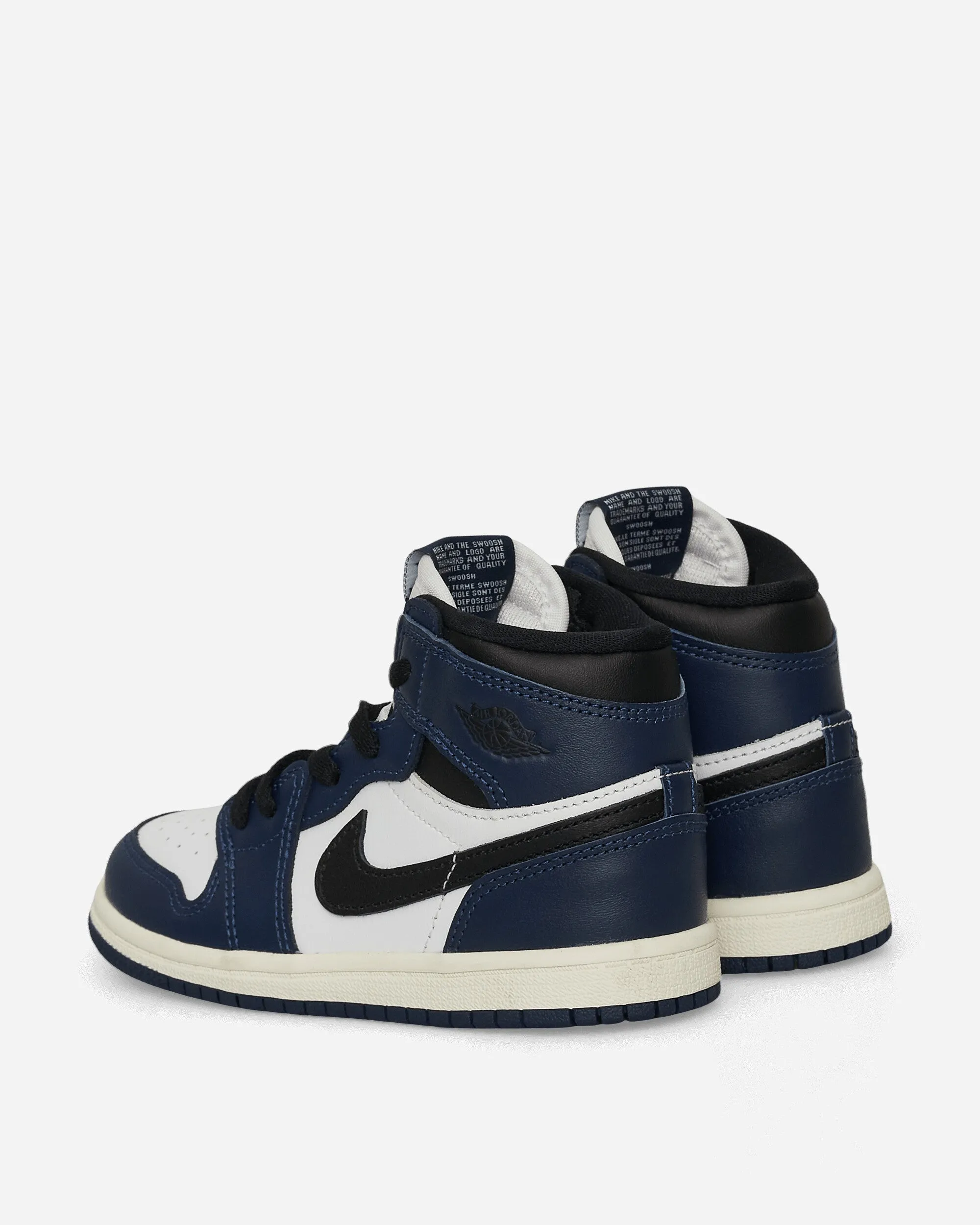 Anti Slip Tread Air Jordan 1 Retro High OG (TD) Sneakers Midnight Navy