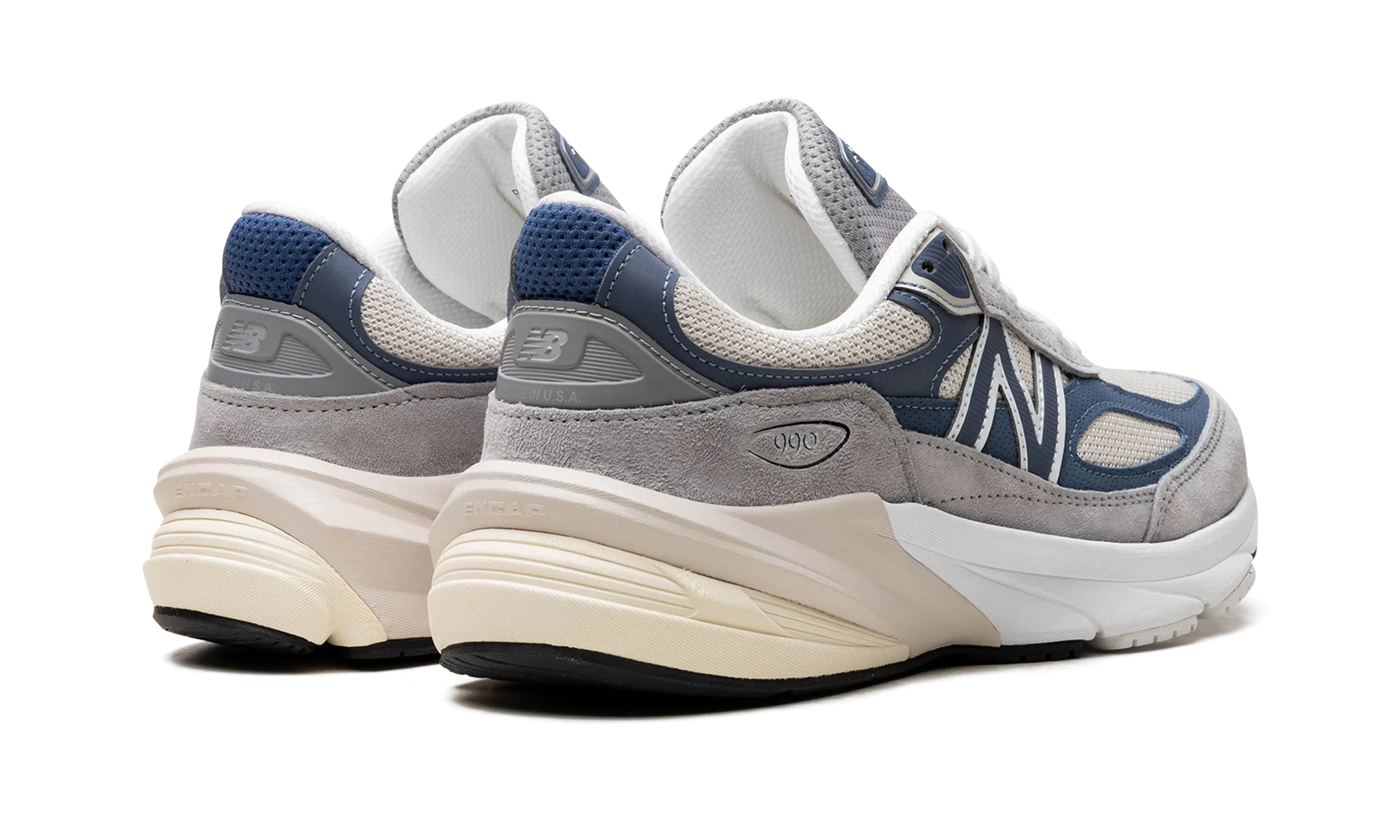 short - distance runner shoes ErgonomicDesign 990v6 "Made in USA - Grey Day"