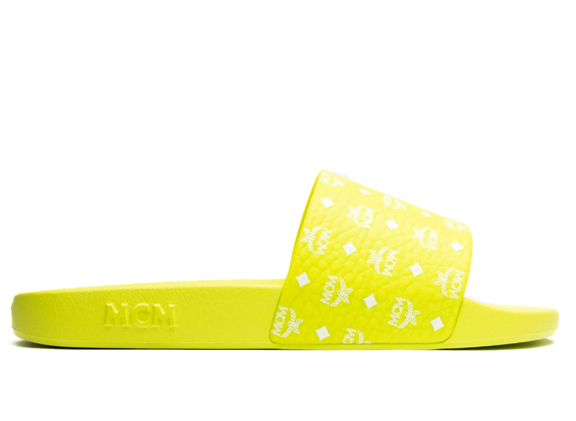 MCM Monogram Print Slides City Edge