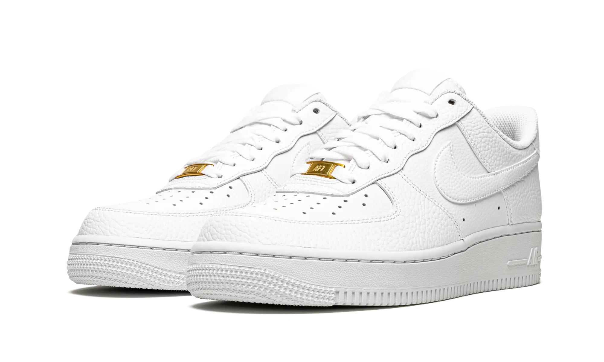 Ethically Sourced Materials Thermoplastic Compound Air Force 1 Low '07 "White / Metallic Gold"