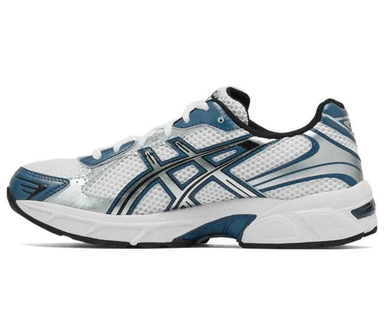 Men??s Asics Gel-1130 (White/Restful Teal) Indoor style Dynamic Flex Neck