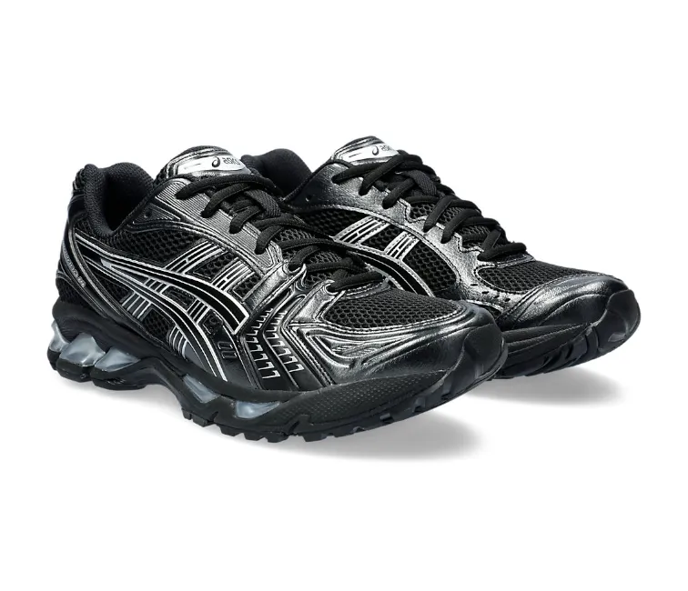 Smart Casual Balanced Men??s Asics Gel-Kayano 14 (Black/Pure Silver)