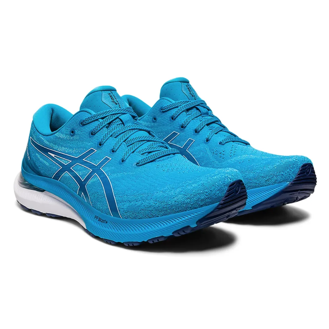 Men's Asics Gel-Kayano 29 (Island Blue) Fresh Ride Snug Heel Lock