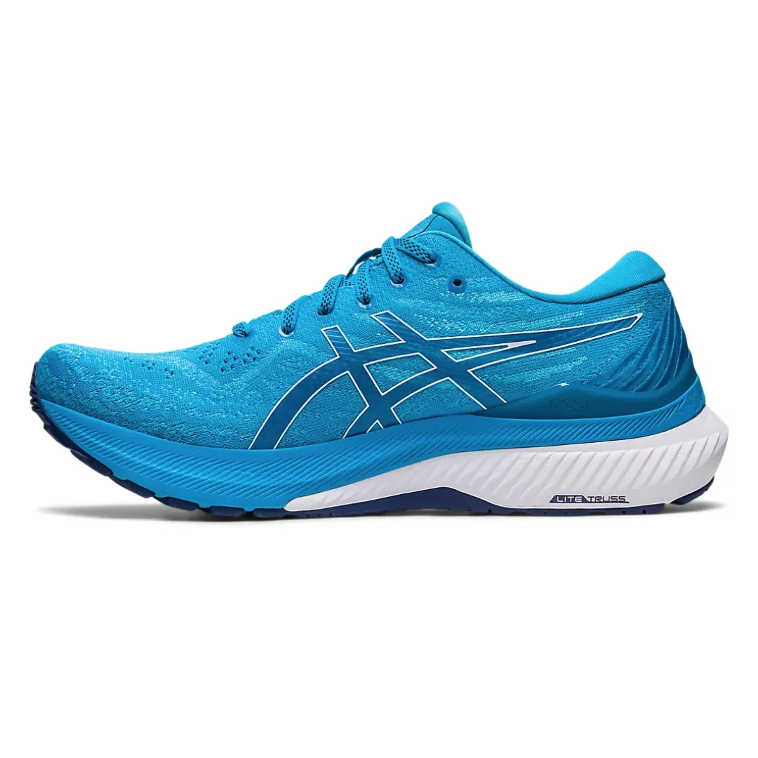 Synthetic Leather Blend Men's Asics Gel-Kayano 29 (Island Blue)