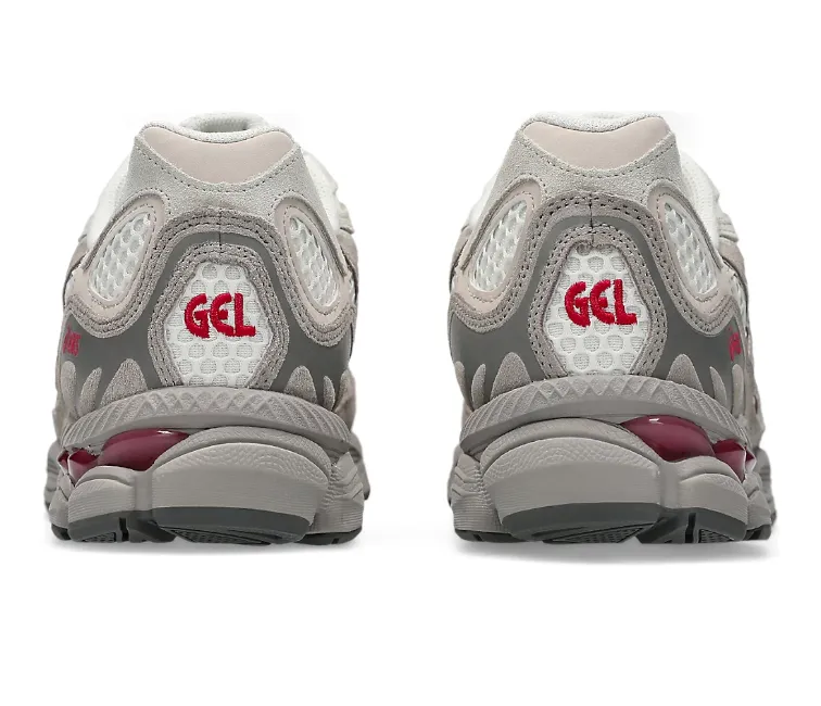 No Rub Enhanced silhouette Men??s Asics Gel NYC (Cream/Burgandy)