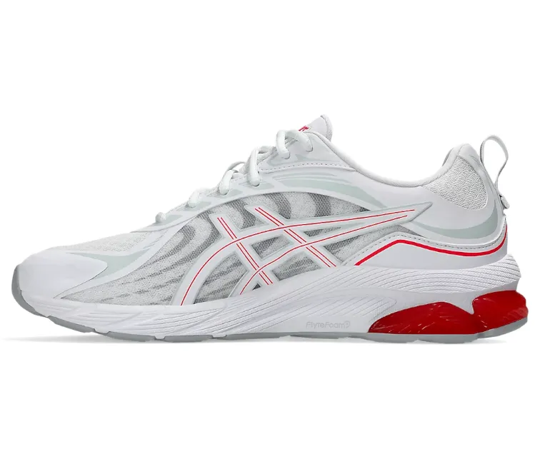 Lace Up Closure System Heat Retention Men's Asics Gel Quantum 180 8 (White/Red)