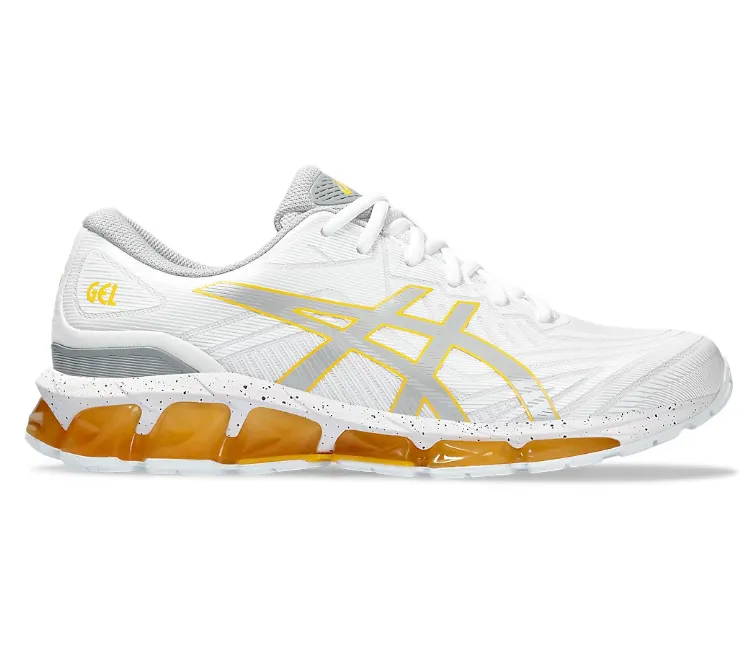 Men's Asics Gel-Quantum 360 7 (White/Saffron) Heel Stabilizer