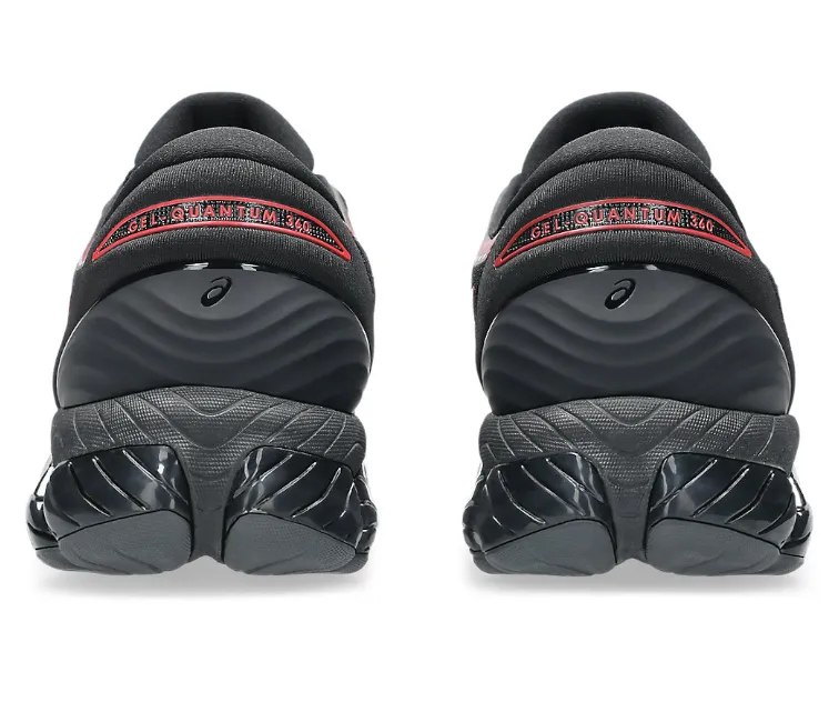 Men's Asics Gel-Quantum 360 8 (Black/Classic Red) Bold materials Responsive