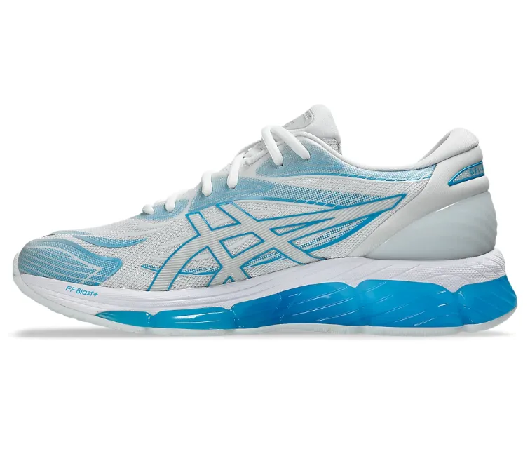 Men's Asics Gel-Quantum 360 8 (White/Digital Aqua) Impact Reduction Technology