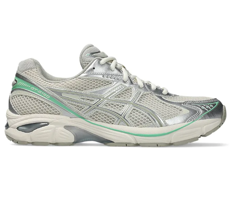 Lightweight durability Men's Asics GT-2160 (Smoke Grey/Peppermint)