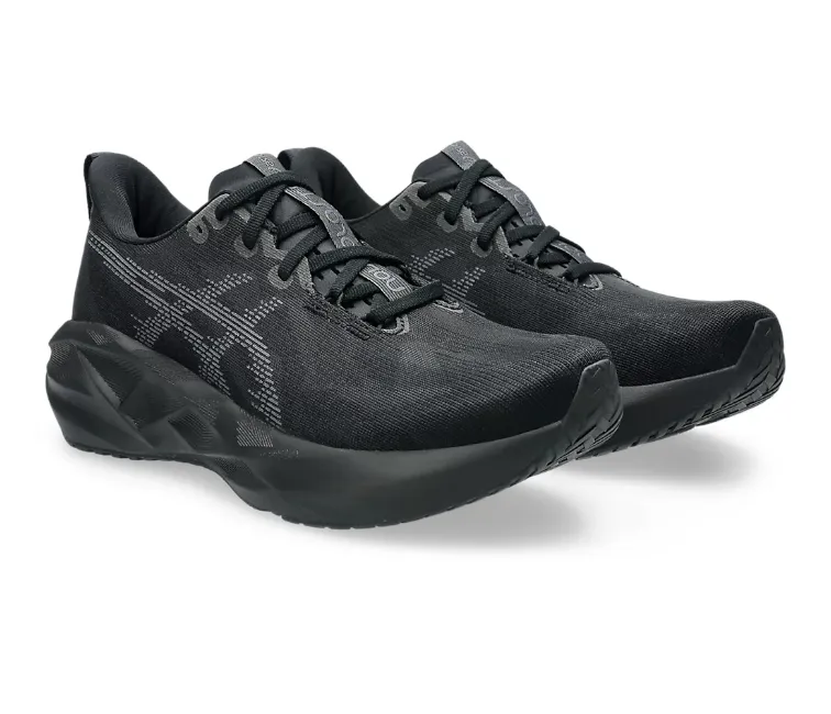 Balanced Flex Grooves Men's Asics Novablast 5 (Black/Carrier Grey)