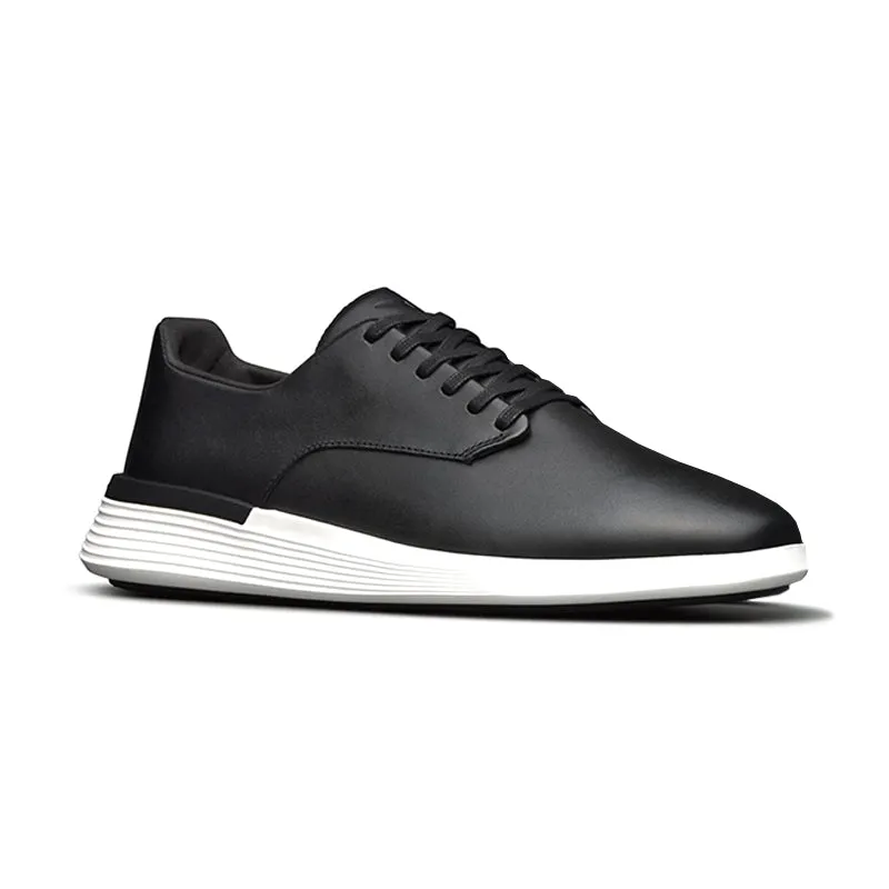Men's Crossover Derby Black/White Air Circulation trendy details