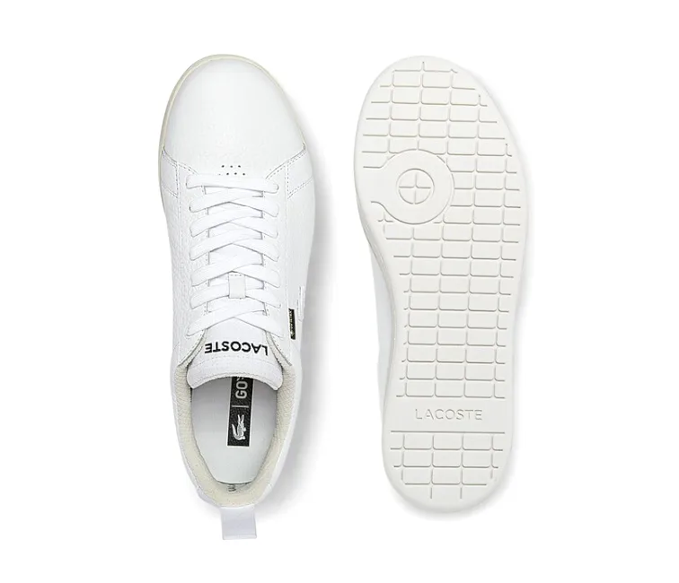 Gym suitable Durable Gear Men's Lacoste Carnaby Evo GTX 07221 SMA (White/Off White)