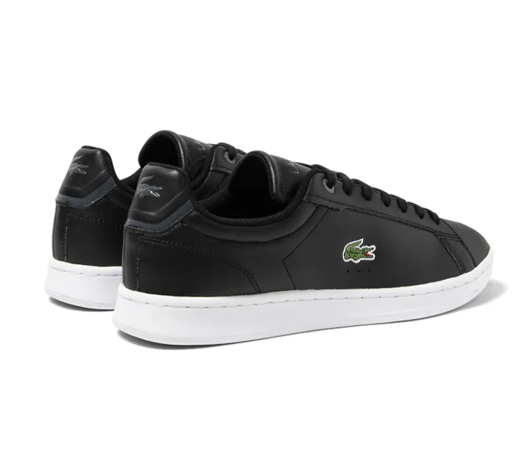 Cushioned heel Men's Lacoste Carnaby Pro BL23 SMA (Black/White)