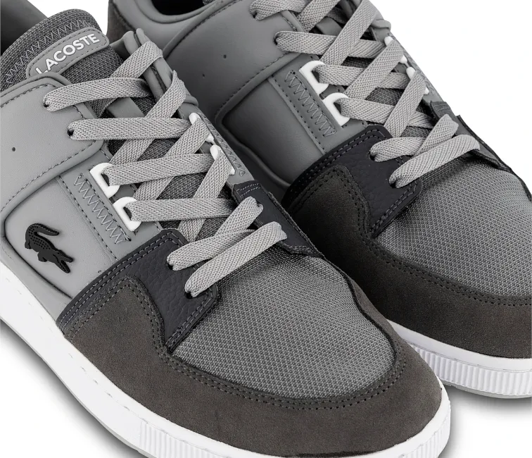 Motion Boost Men's Lacoste Court Cage 123 7 SMA (Grey/White)