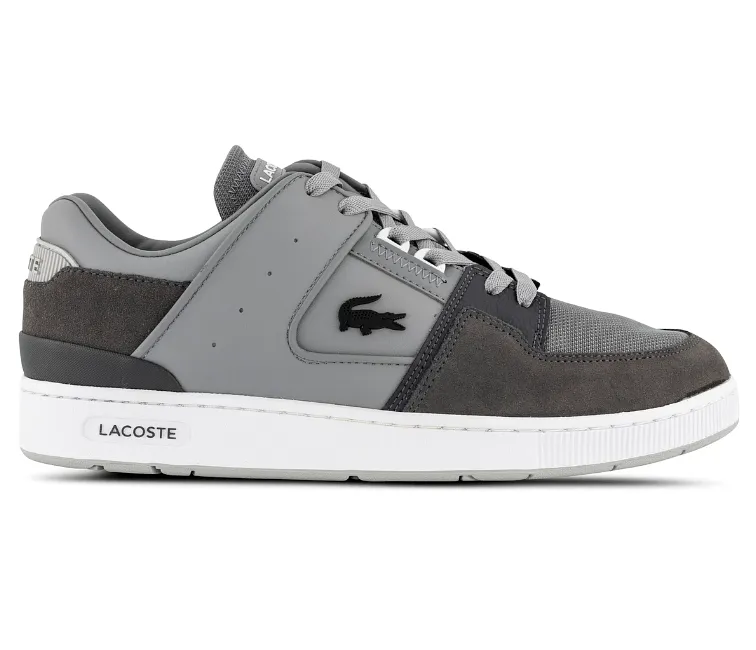 Men's Lacoste Court Cage 123 7 SMA (Grey/White) Day To Day Sustainable Production Methods